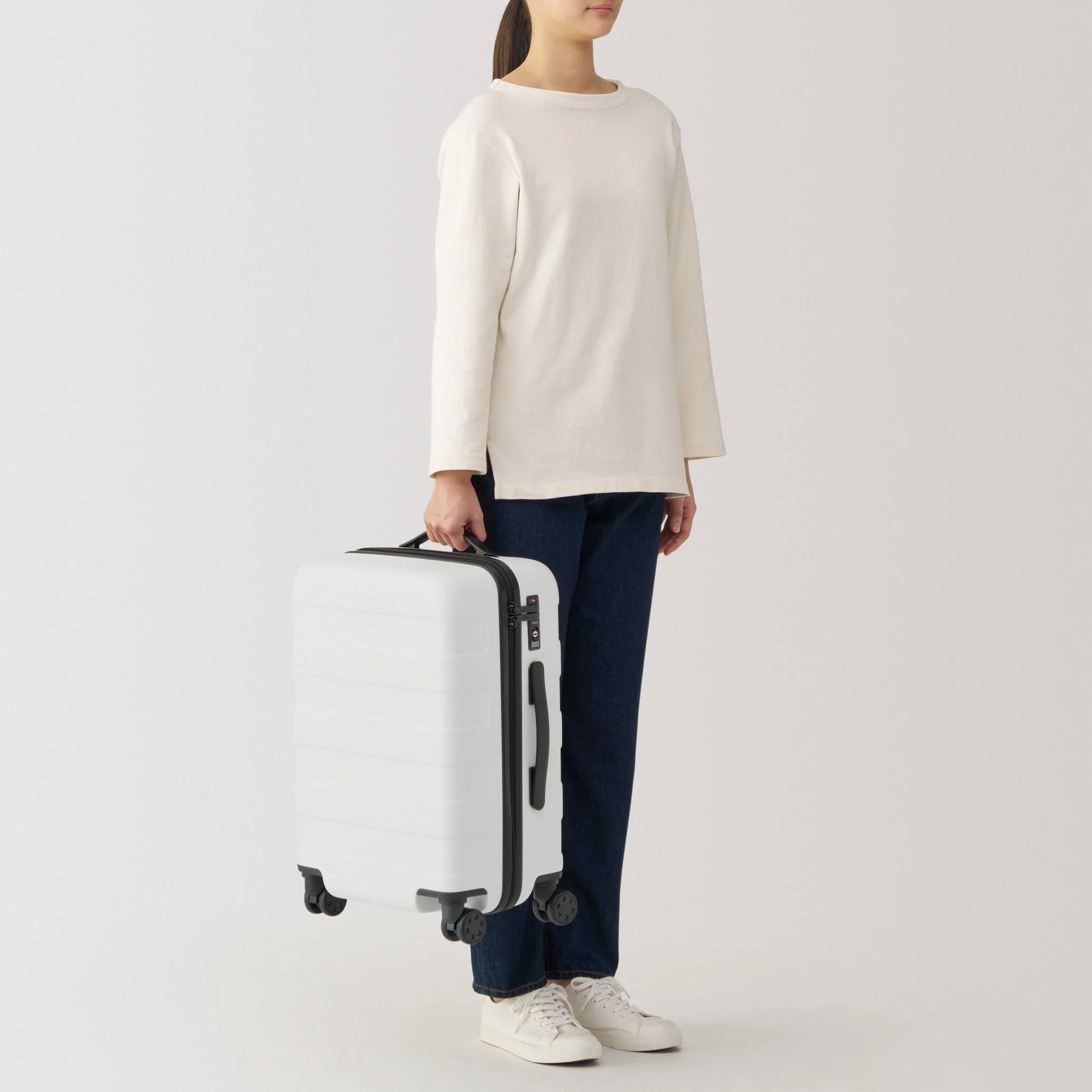 Adjustable Handle Hard Shell Suitcase 36L | Carry-On - Image 18