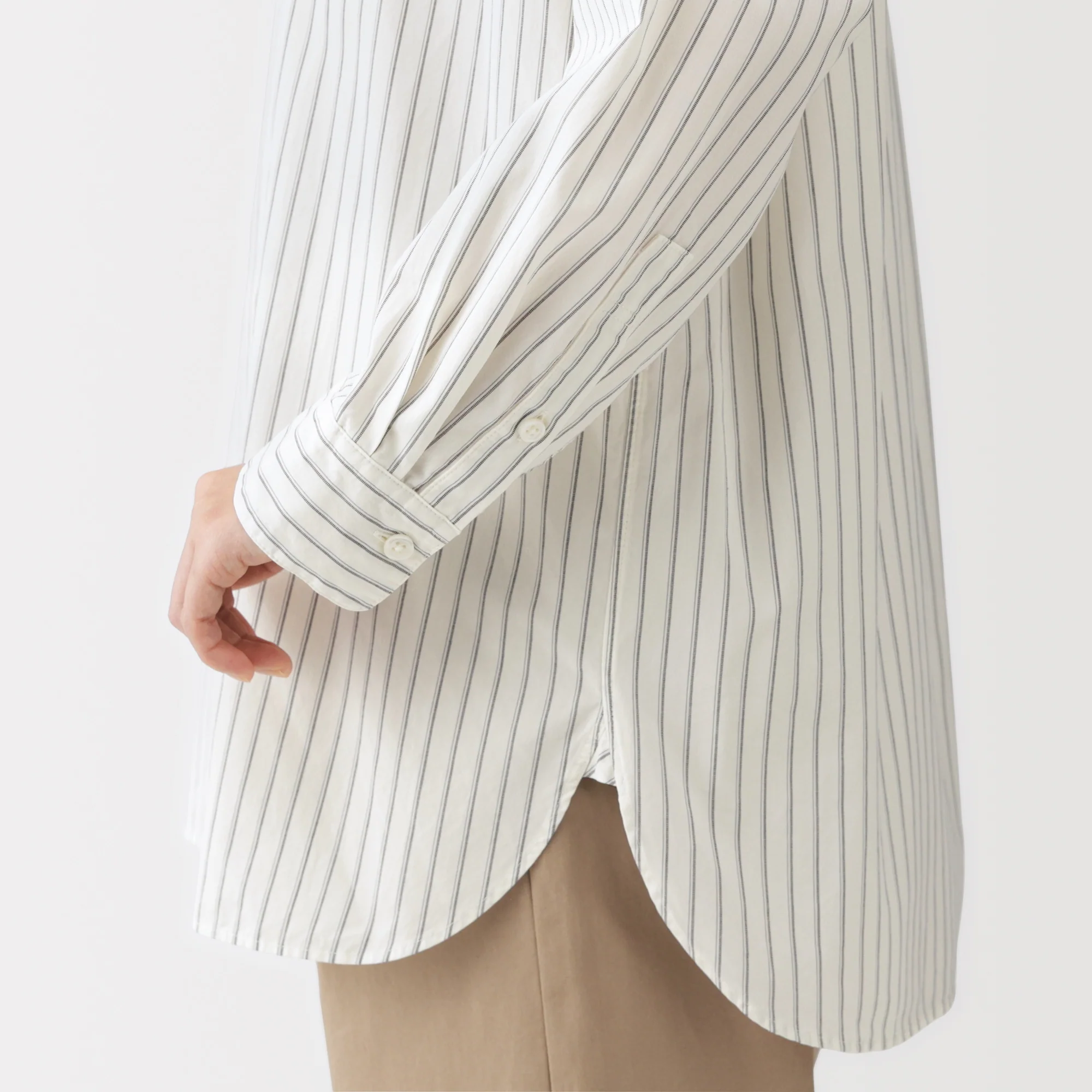 Broadcloth Long Shirt - Image 35
