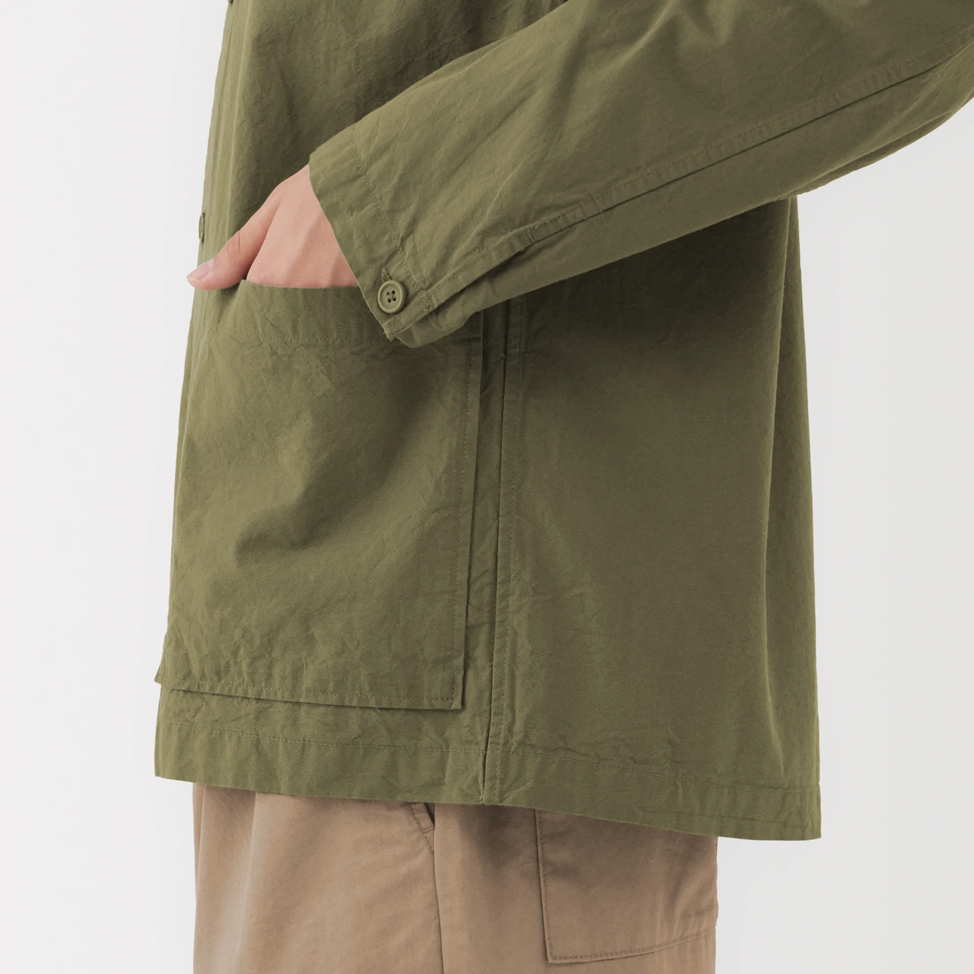 Broadcloth Shirt Jacket - Image 24