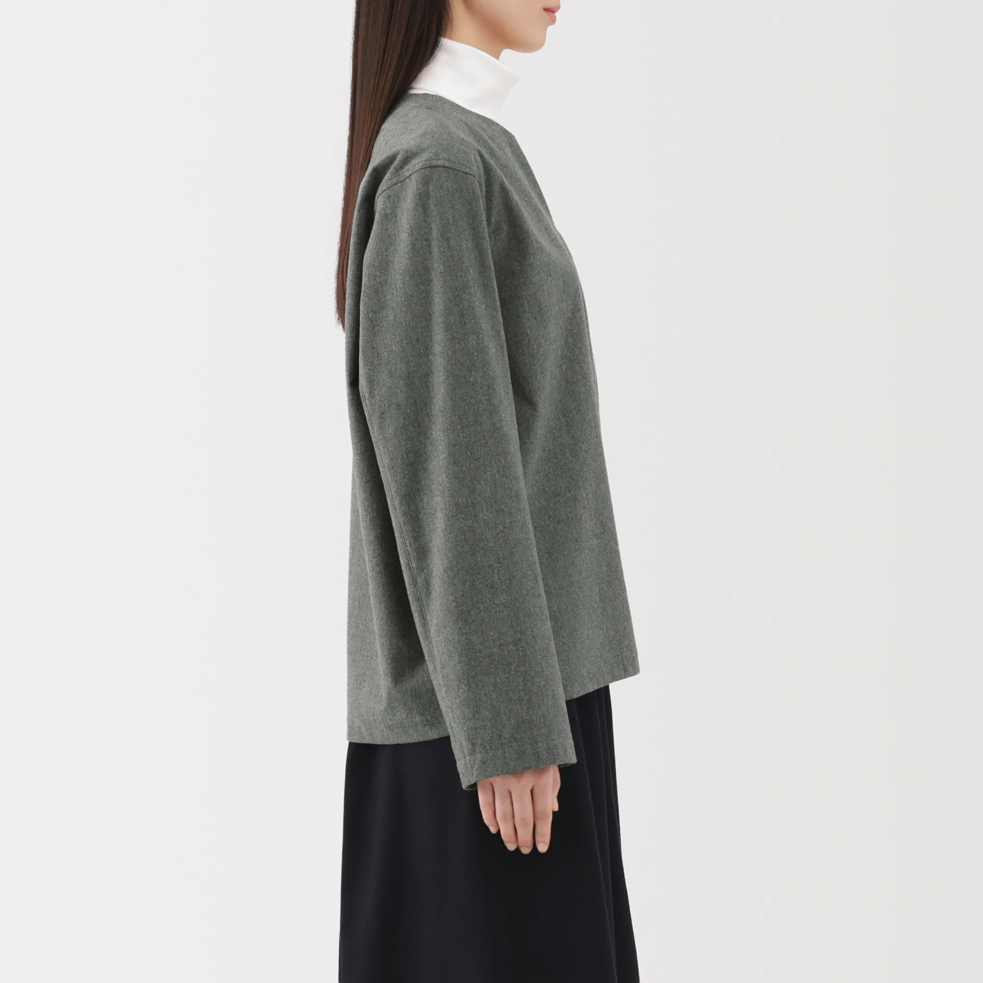 Brushed Pullover Blouse - Image 5