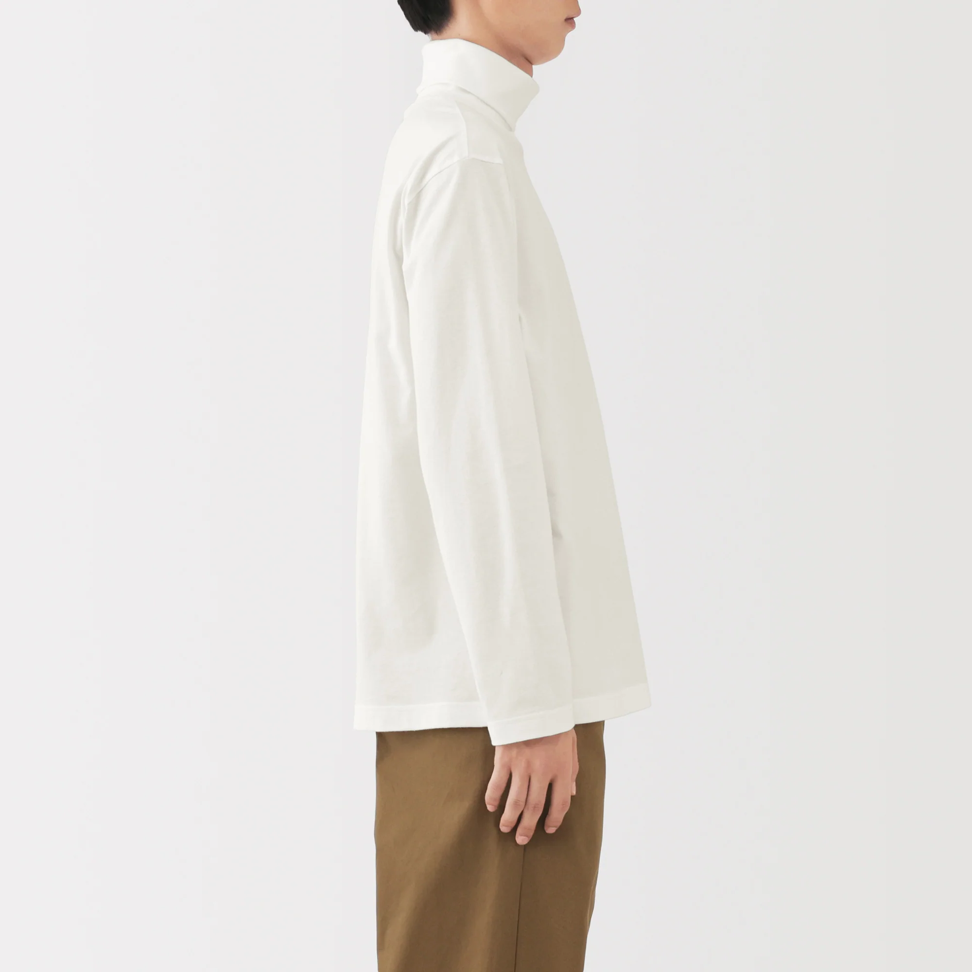 Brushed Turtleneck T-Shirt - Image 26