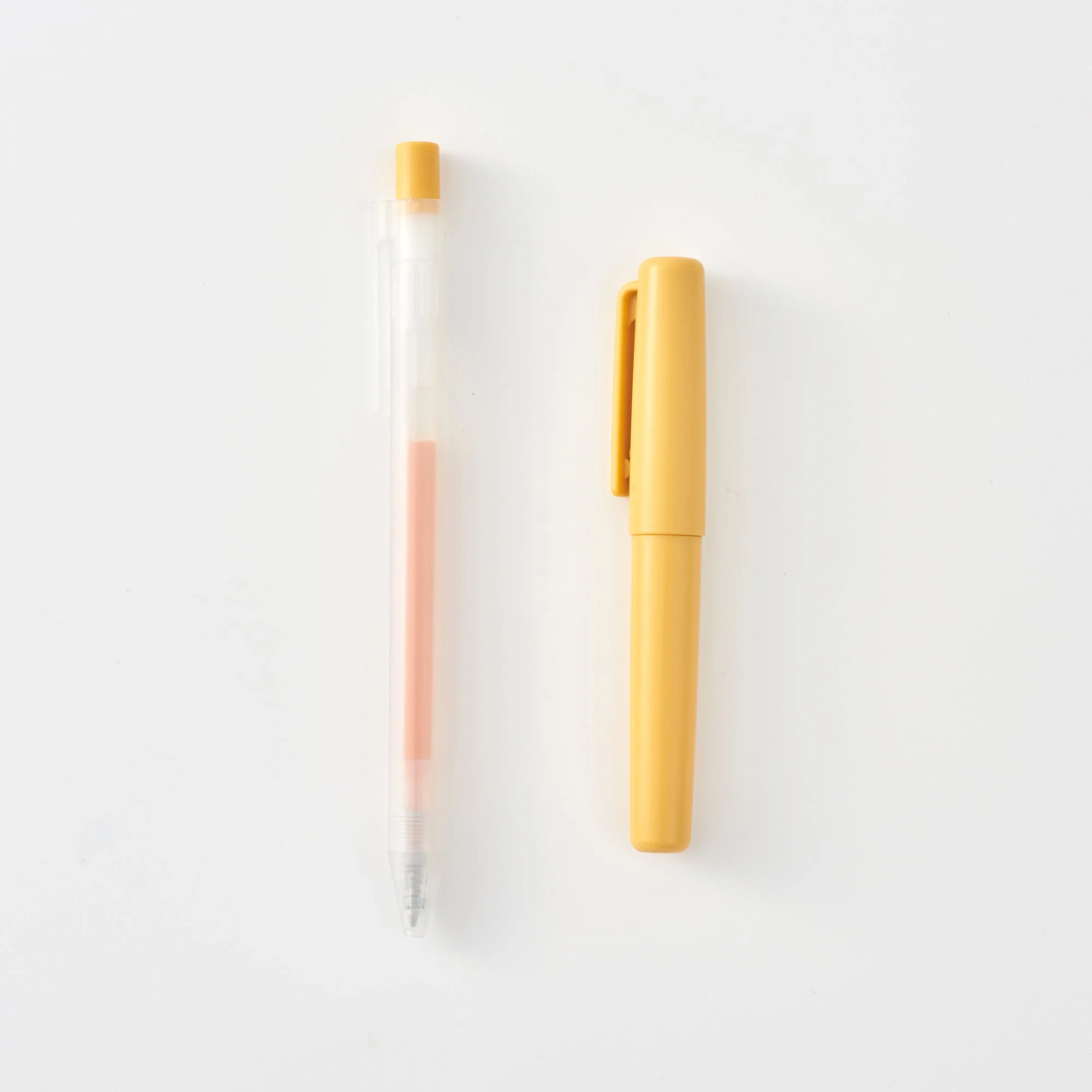 Compact Gel Ink Ballpoint Pen Cap Type 0.5 mm - Gray - Image 5