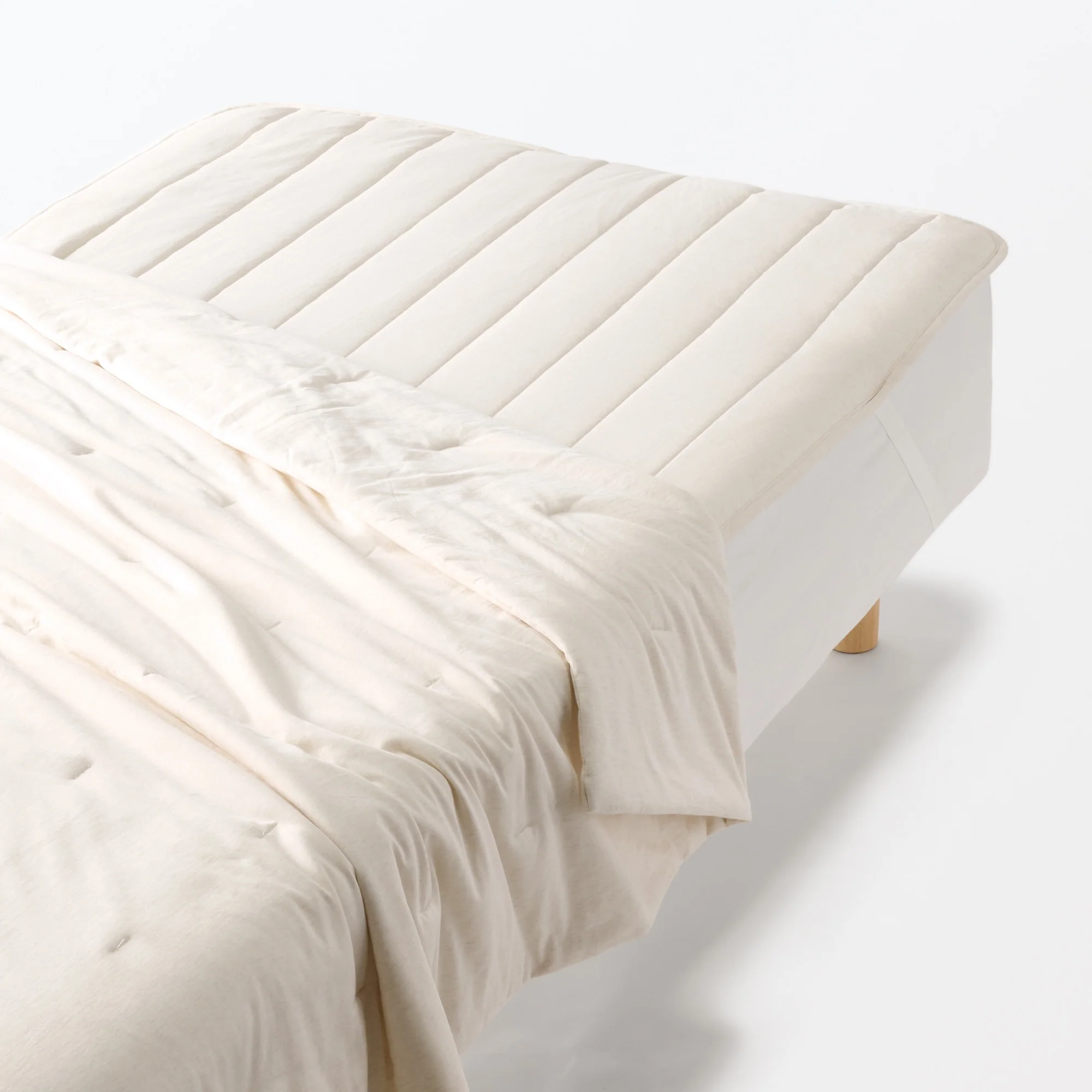 Cotton Cool Touch Quilted Pad - Double - Image 3