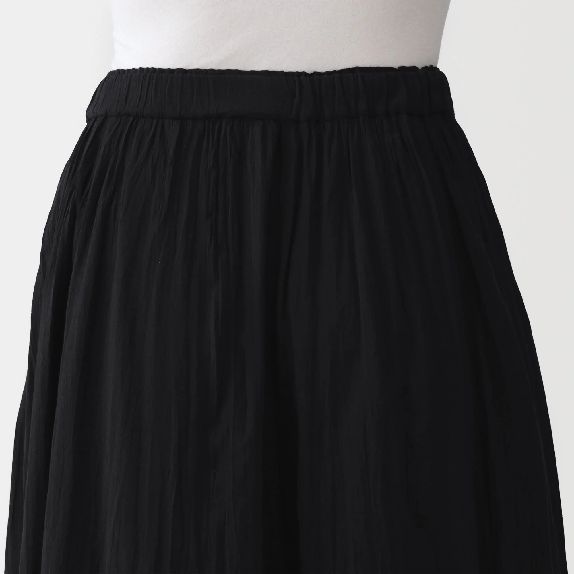 Cotton Crepe Skirt Pants - Image 42