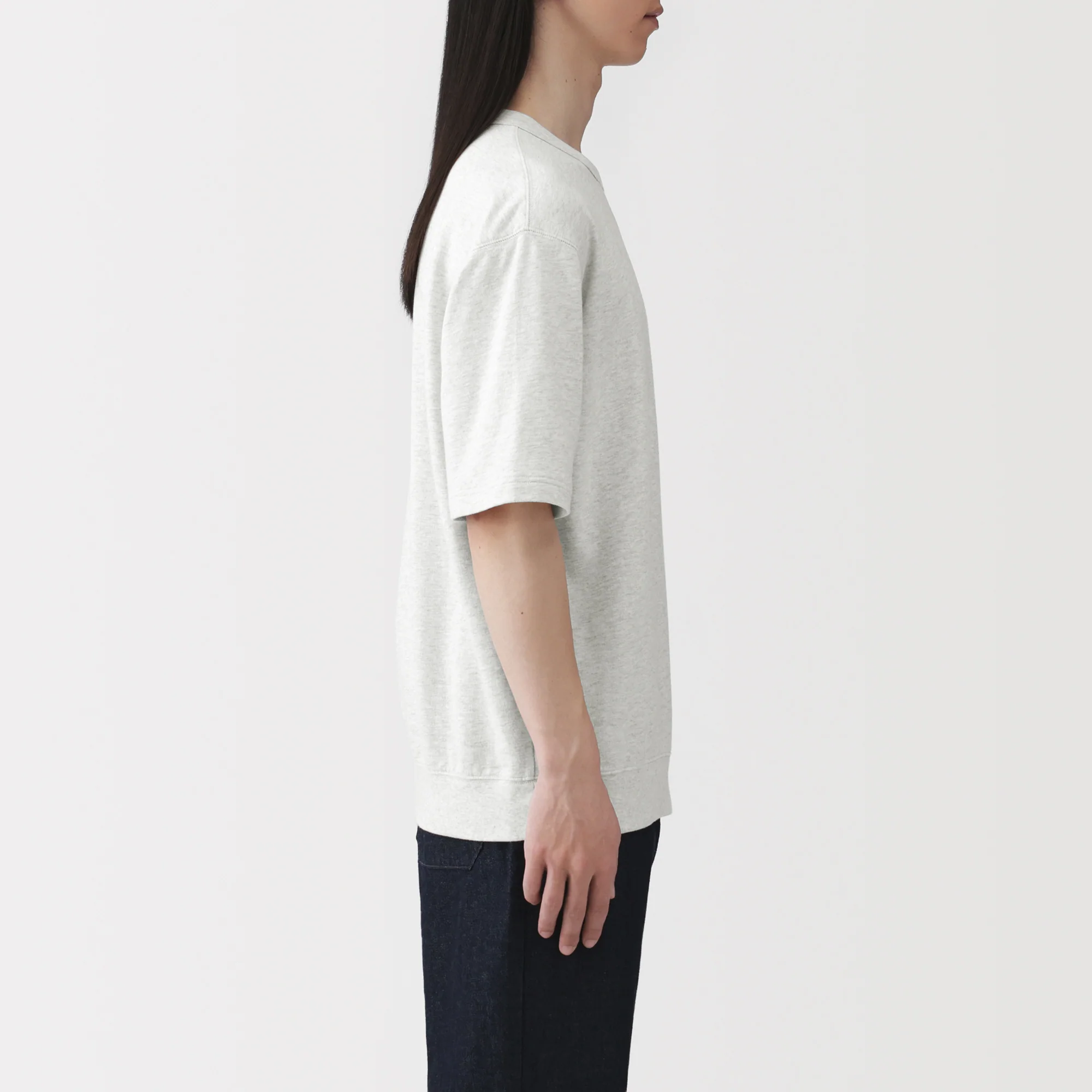 Cotton Half-Sleeve Sweatshirt - Image 5