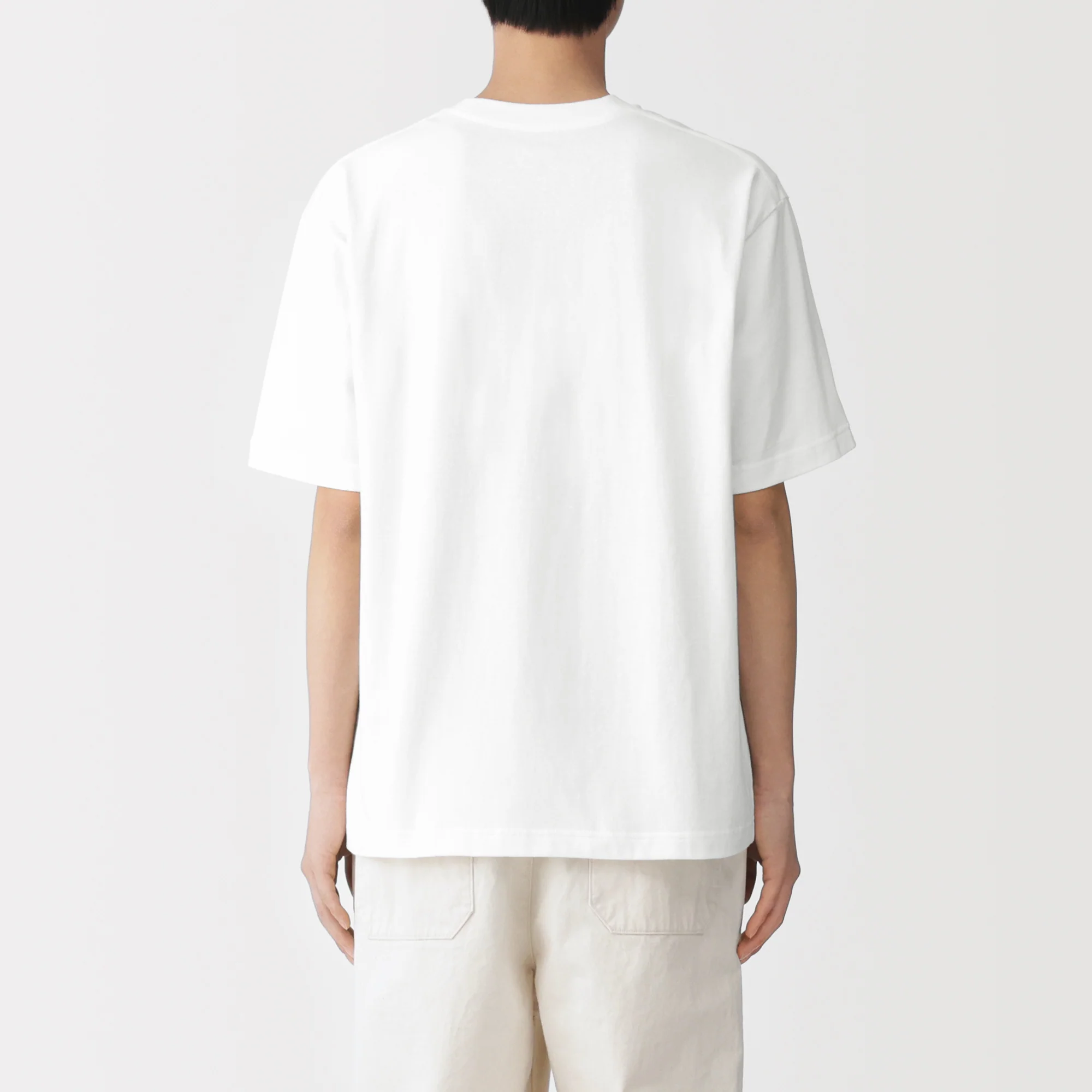 Cotton Jersey Wide T-Shirt - Image 38