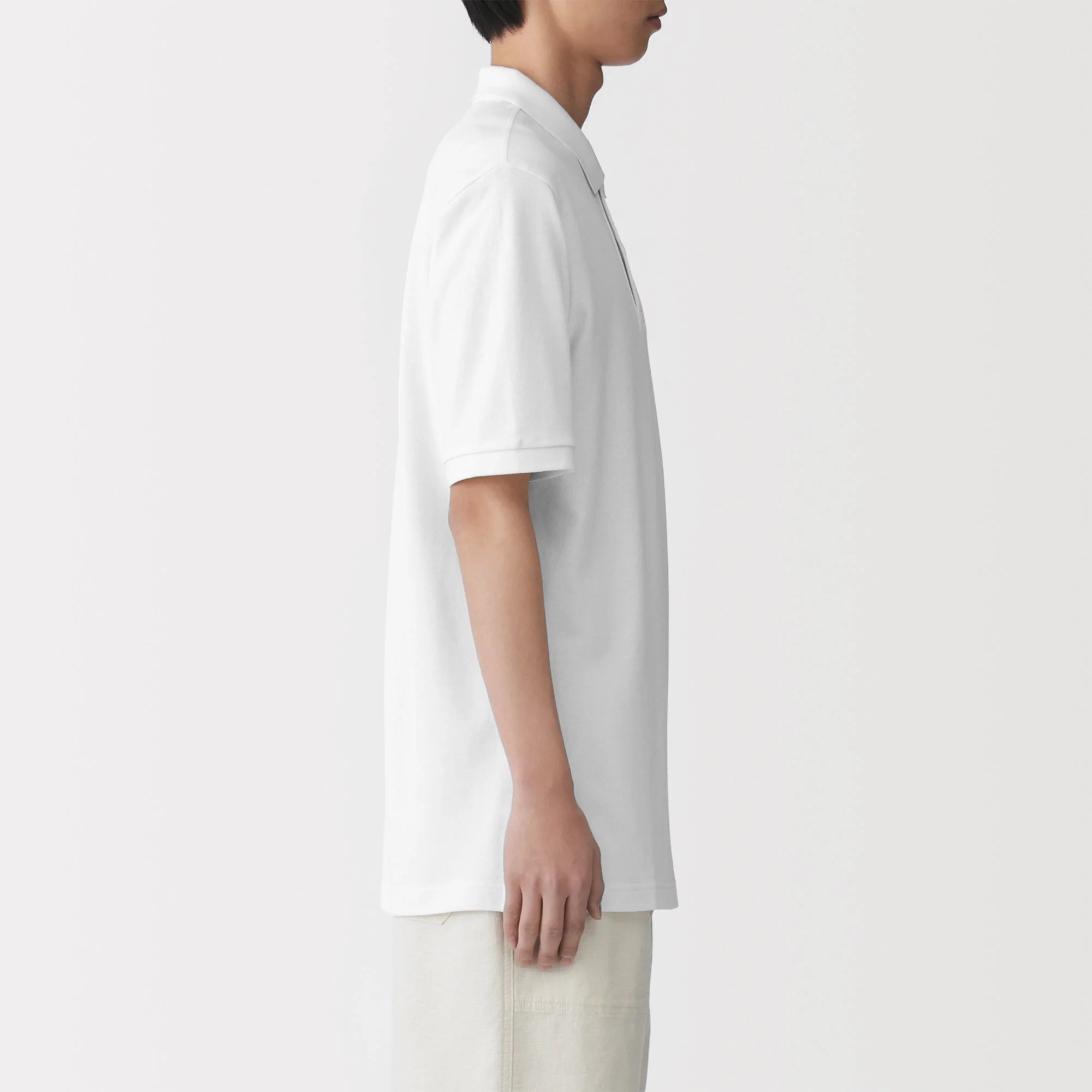 Cotton Pique Polo Shirt - Image 13