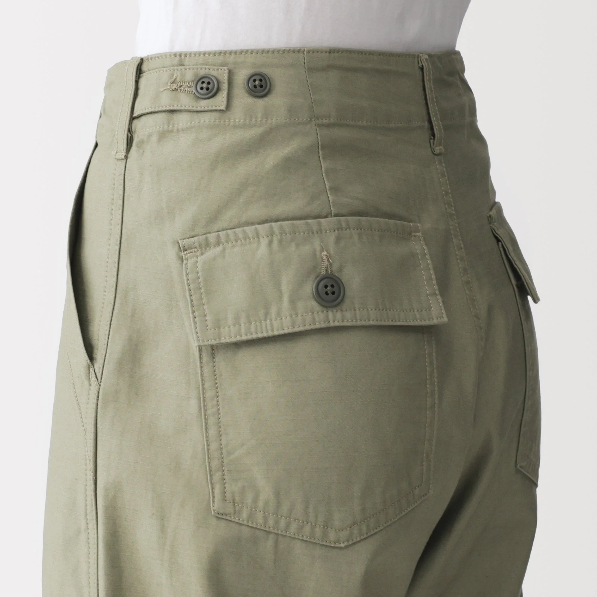 Cotton Satin Baker Pants - Image 29