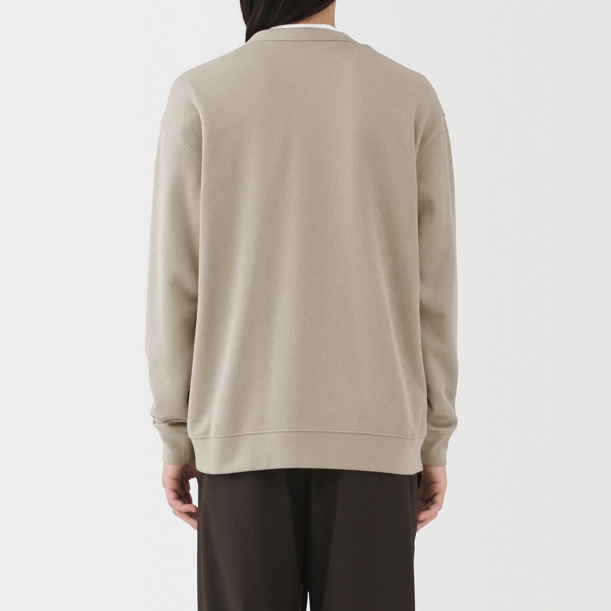 Double Knitted V-Neck Cardigan - Image 16