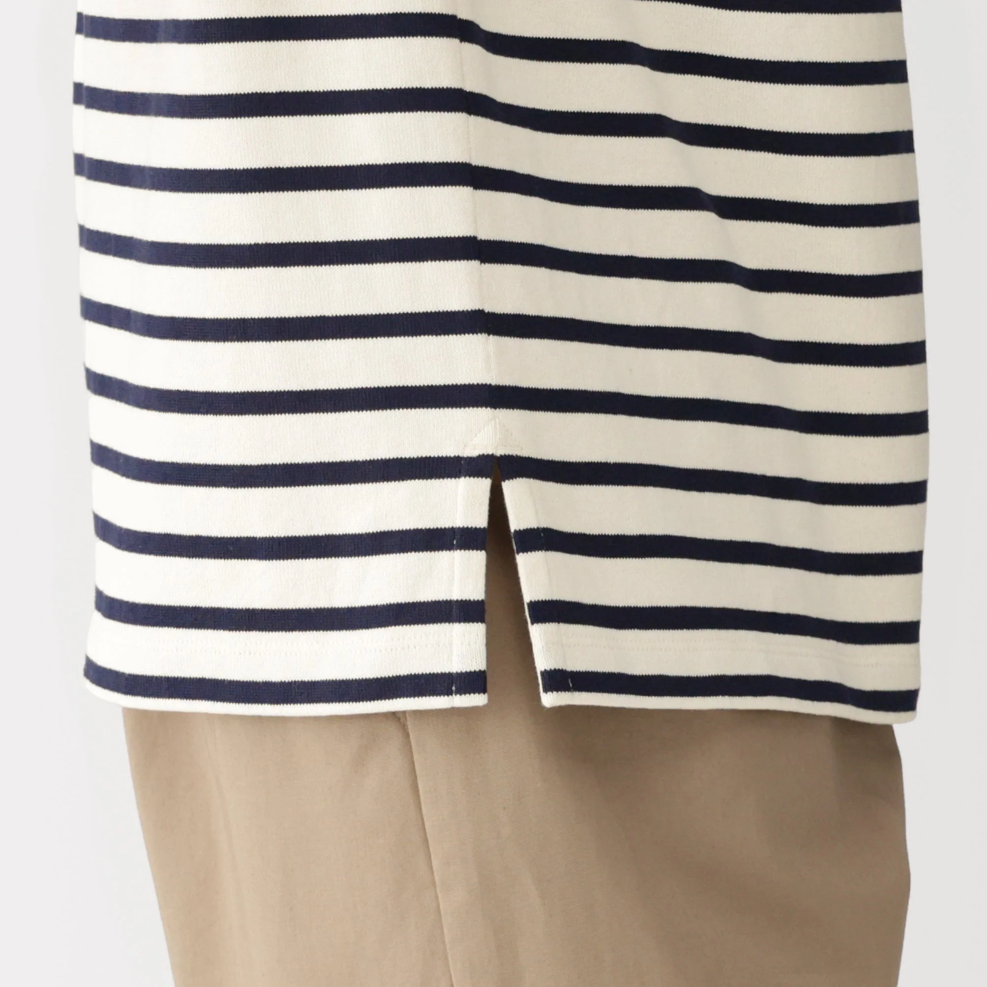 Heavyweight Cotton Boatneck T-Shirt - Image 17