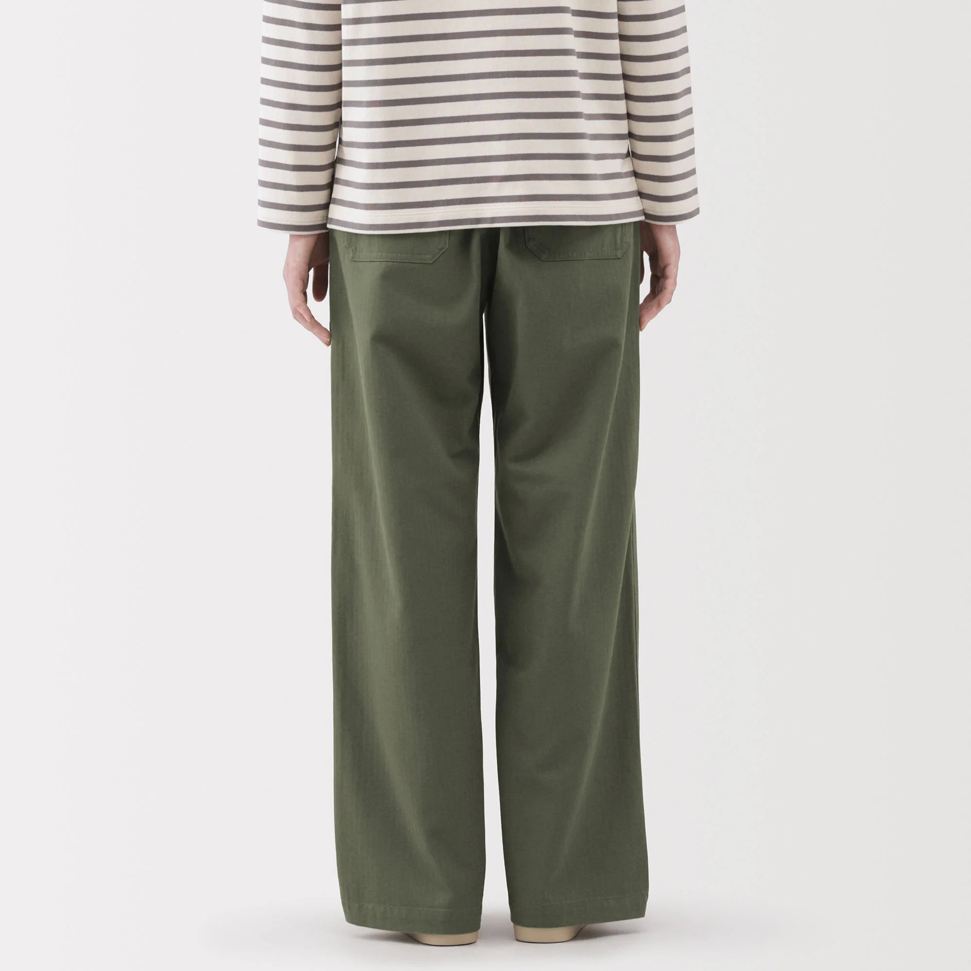 Herringbone Baker Trousers - Image 23