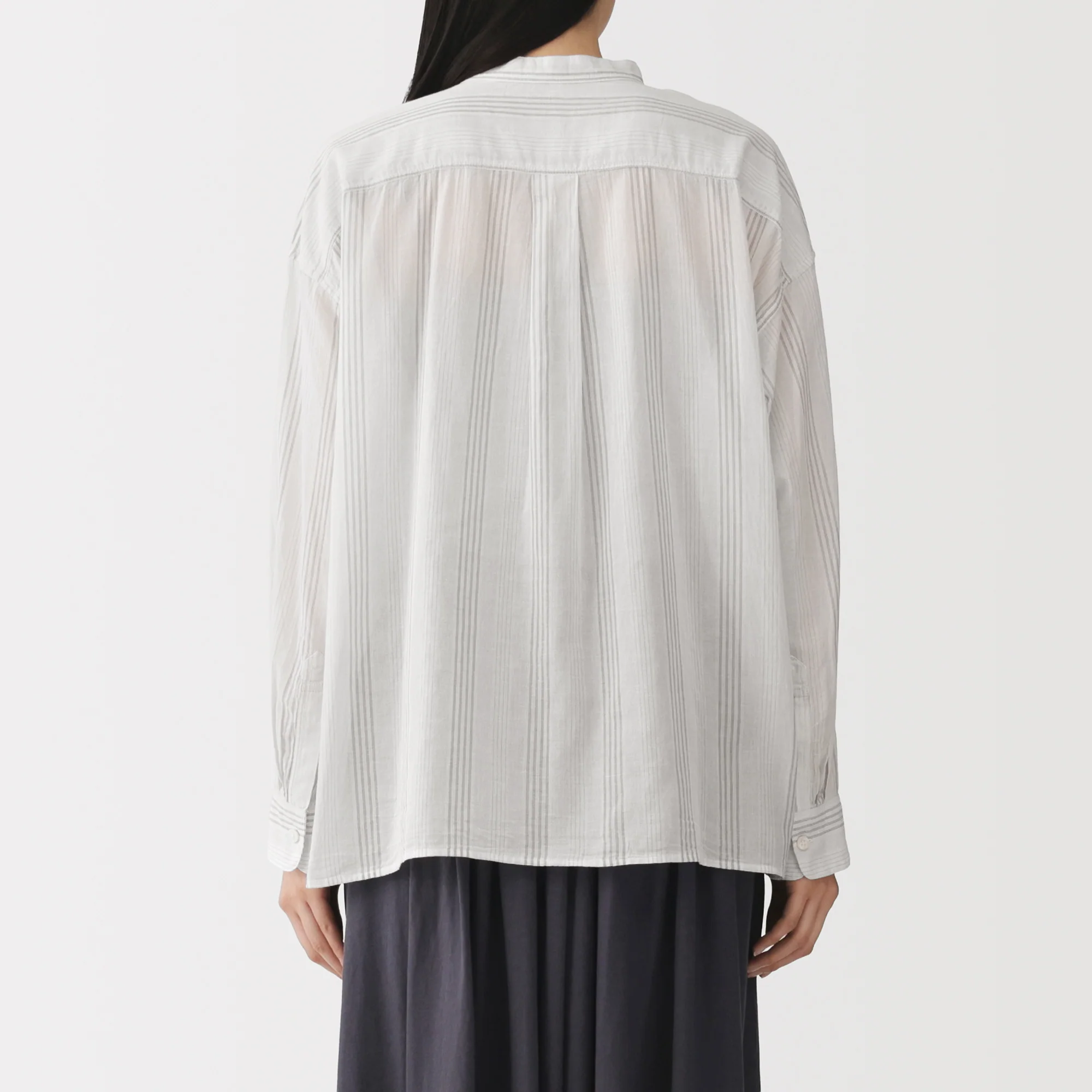 High-Twist Cotton Sheer Shirt - Image 6