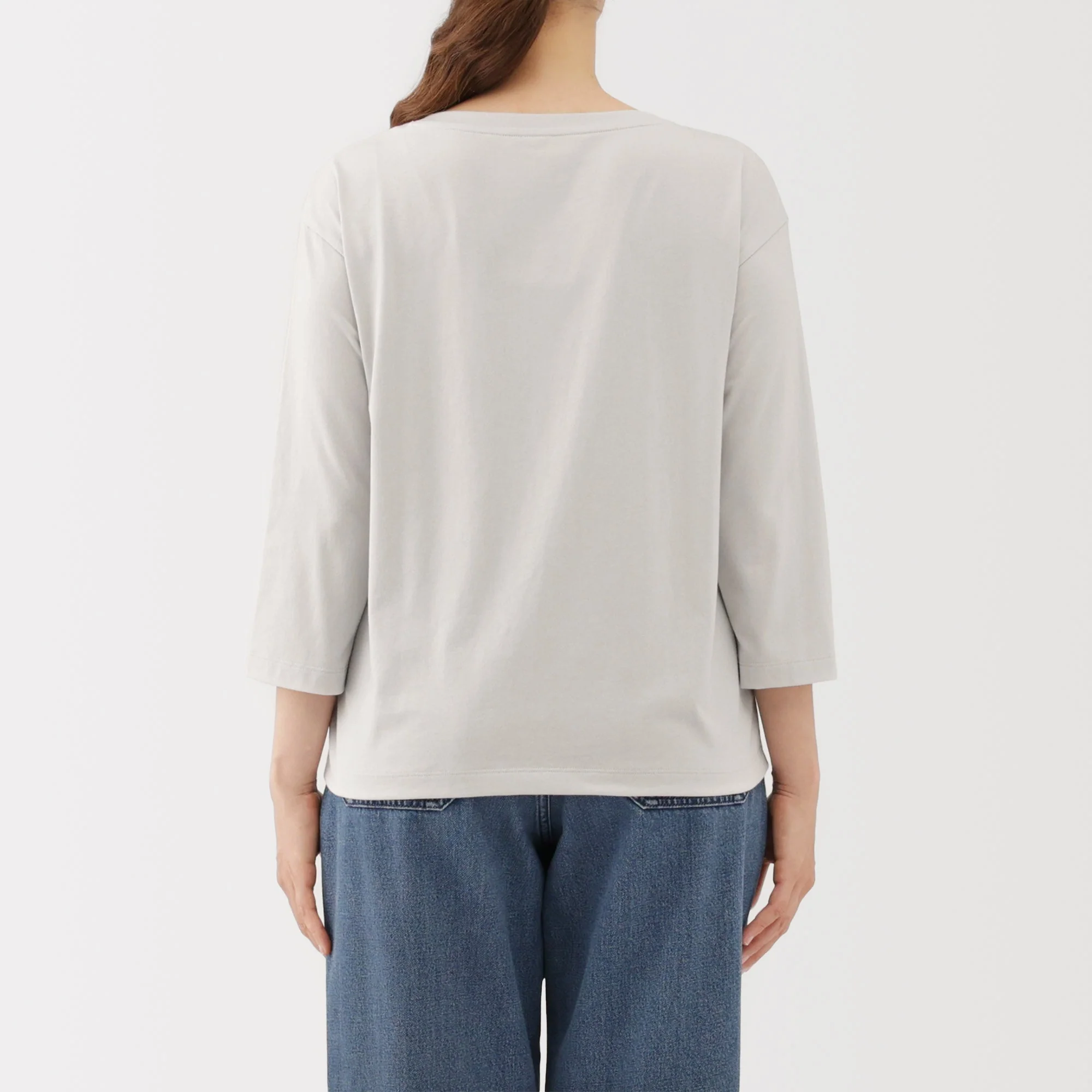 Jersey Boat Neck T-Shirt - Image 46