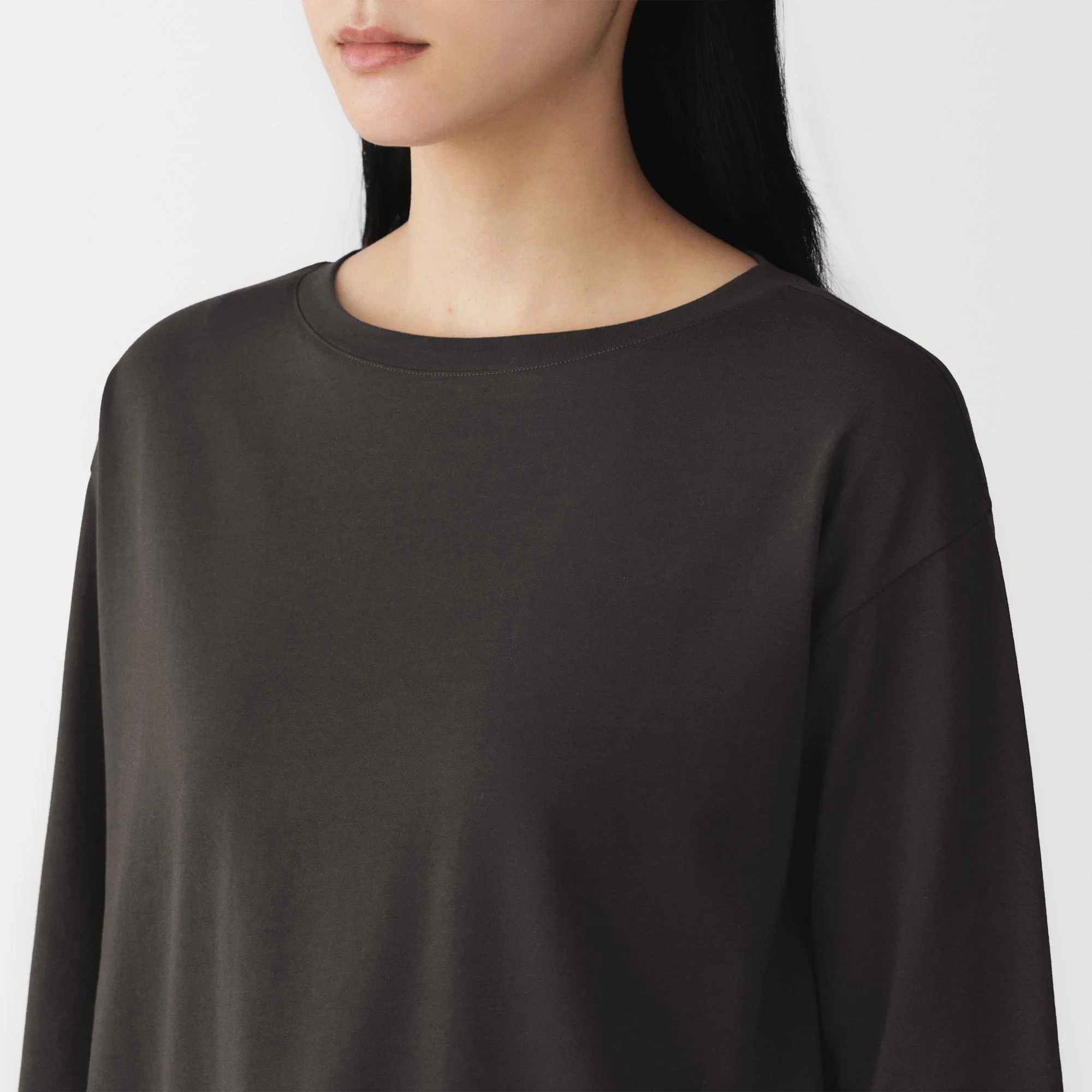Jersey Boatneck T-Shirt - Image 23
