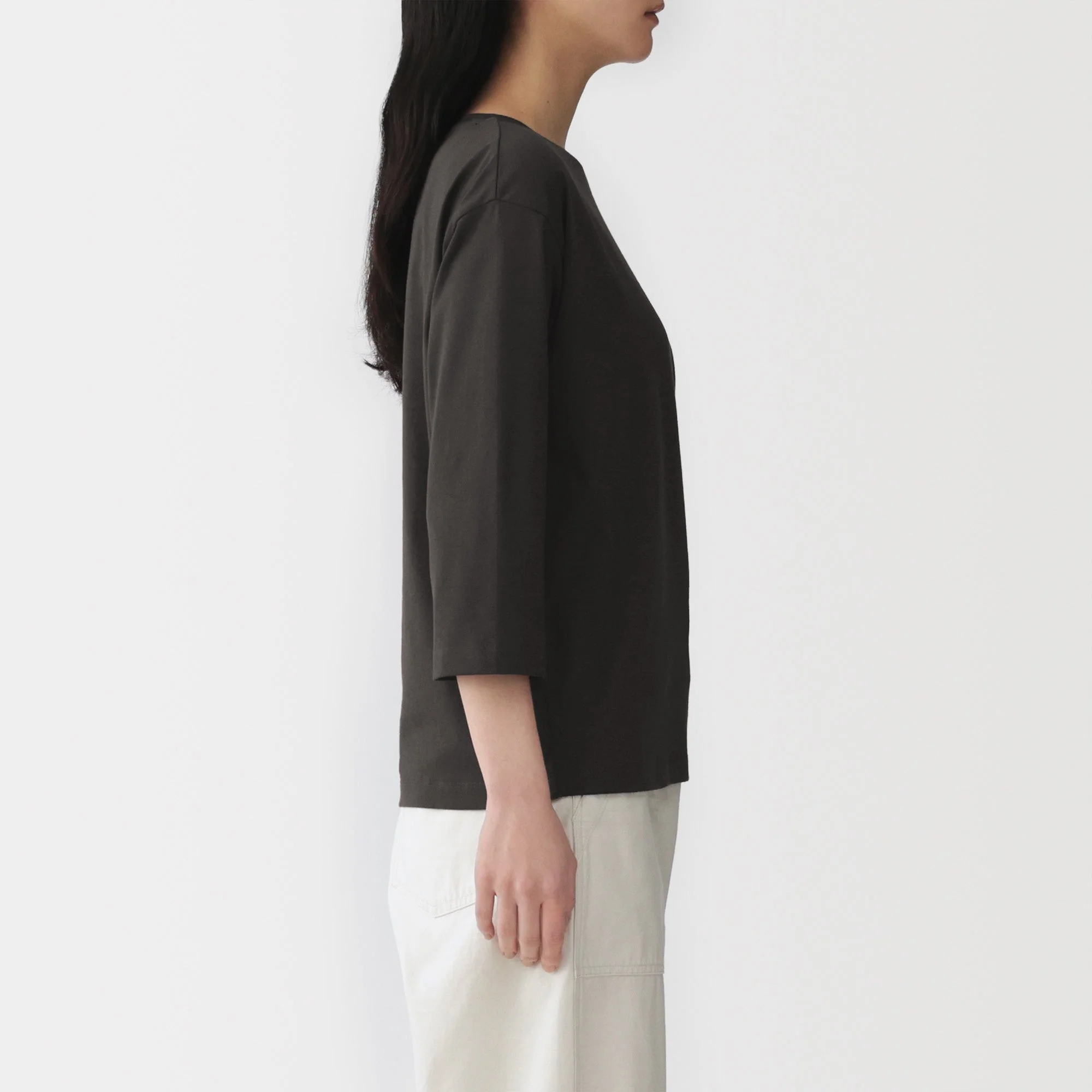 Jersey Boatneck T-Shirt - Image 5