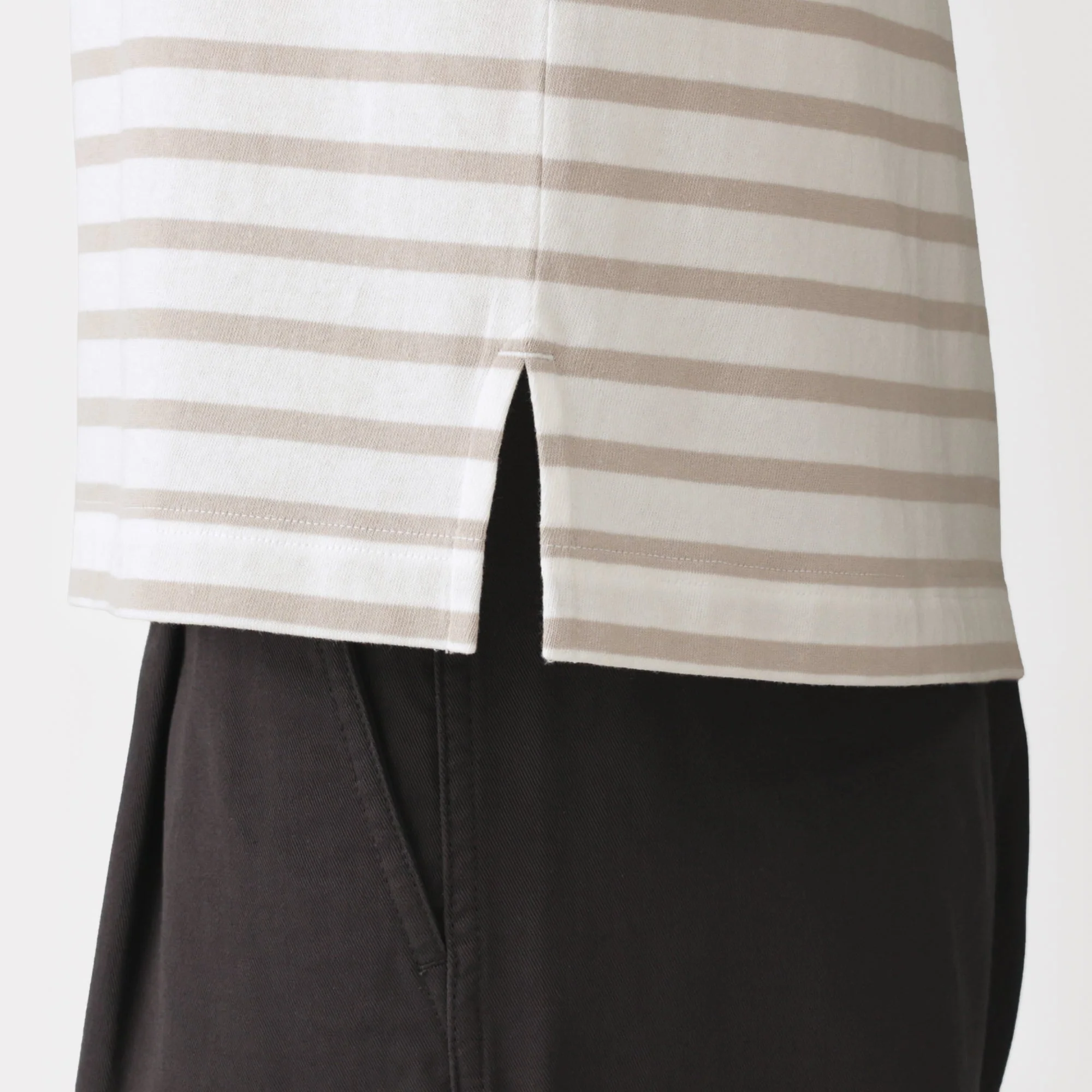 Cotton Jersey Boatneck T-Shirt - Image 40