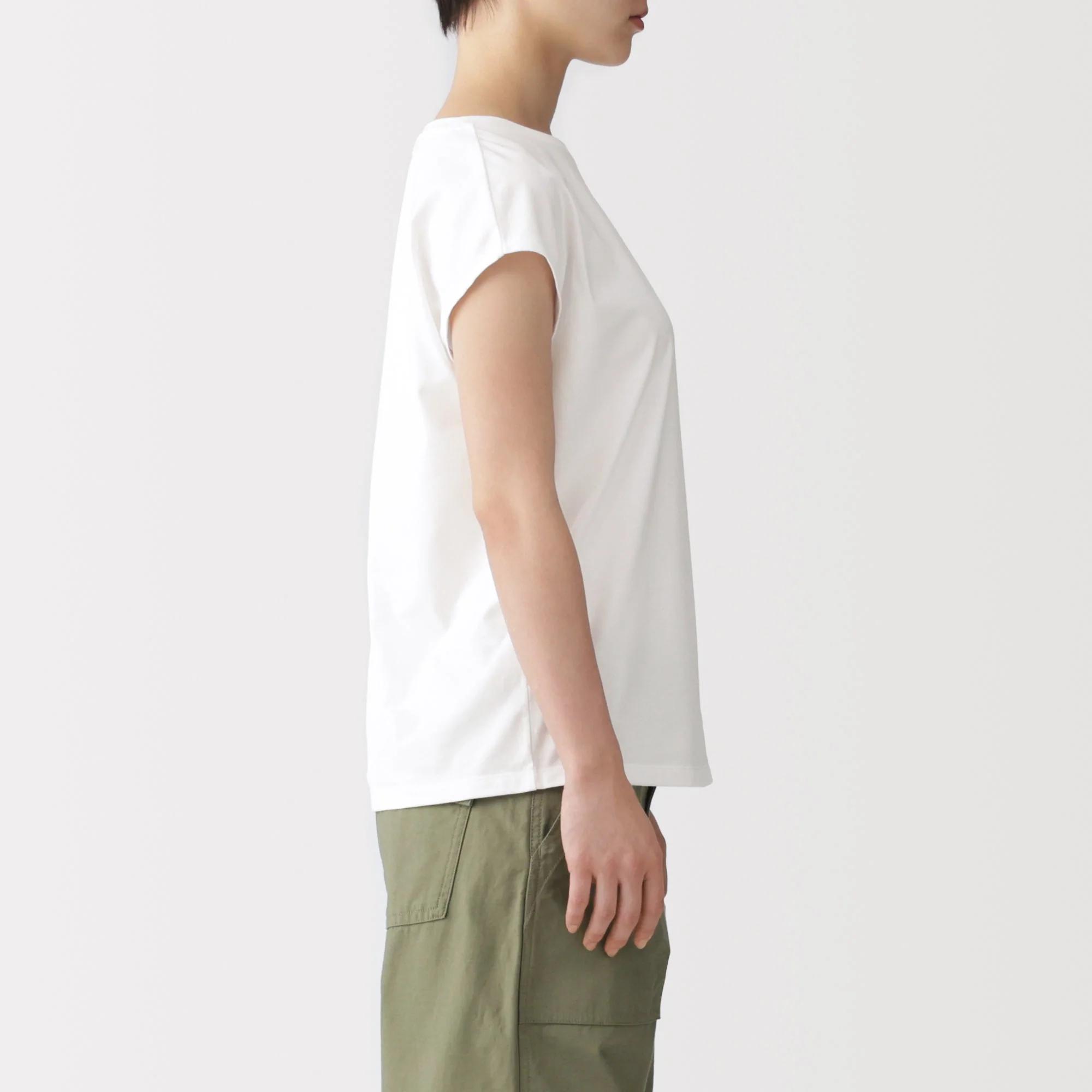 Jersey French Sleeve T-Shirt - Image 5