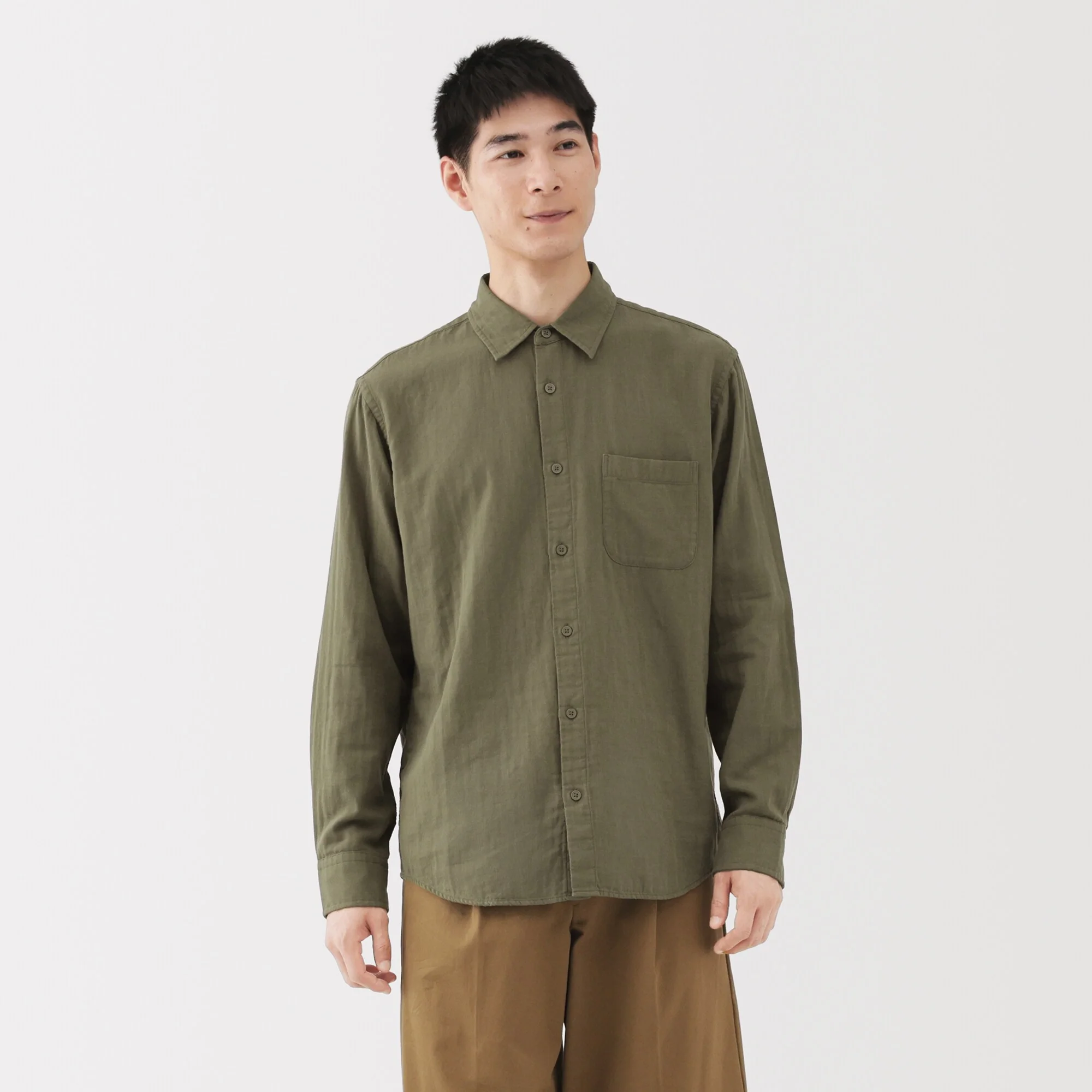 Kapok Blend Double Gauze Shirt