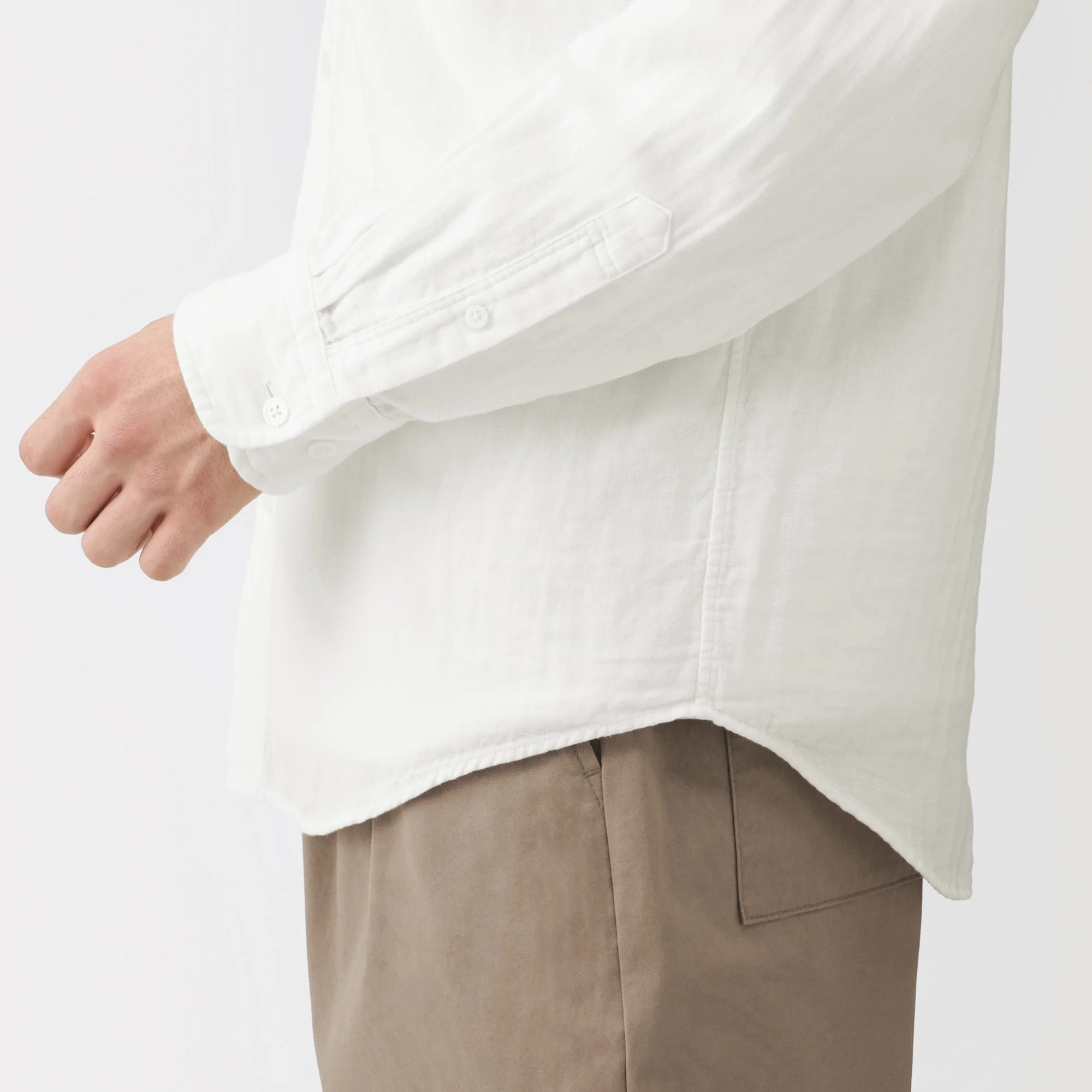 Kapok Blend Double Gauze Shirt - Image 17