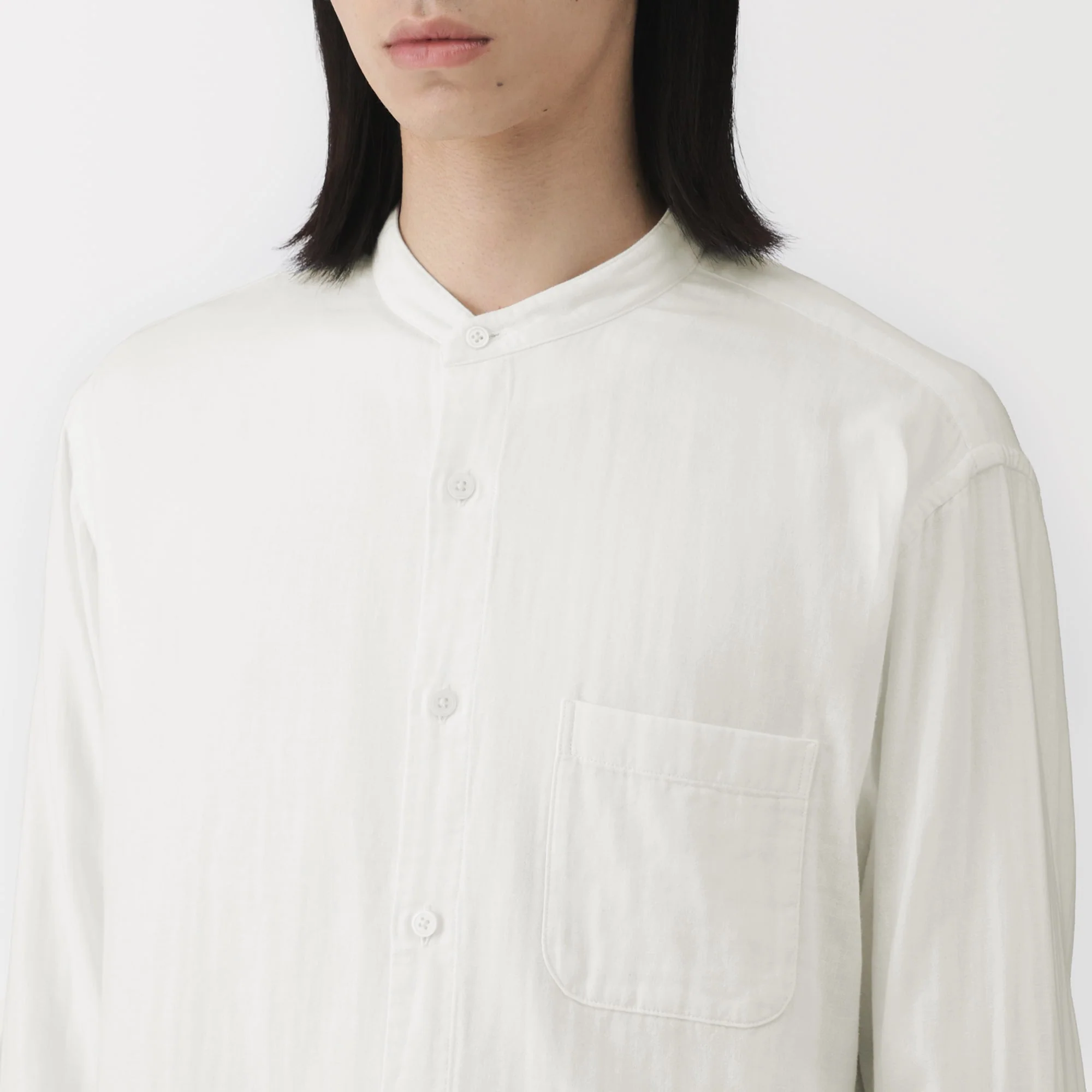 Kapok Blend Double Gauze Shirt - Image 7