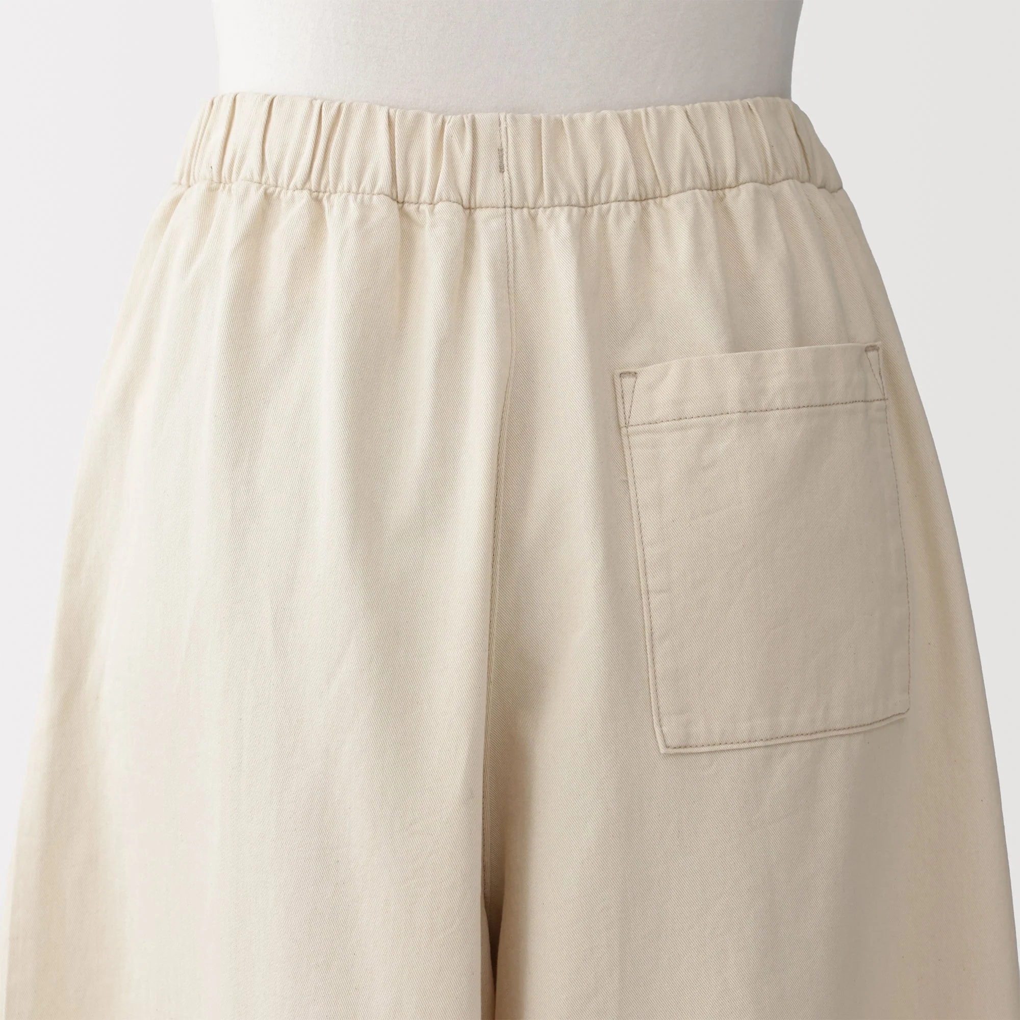 Kapok Blend Twill Skirt Pants - Image 17