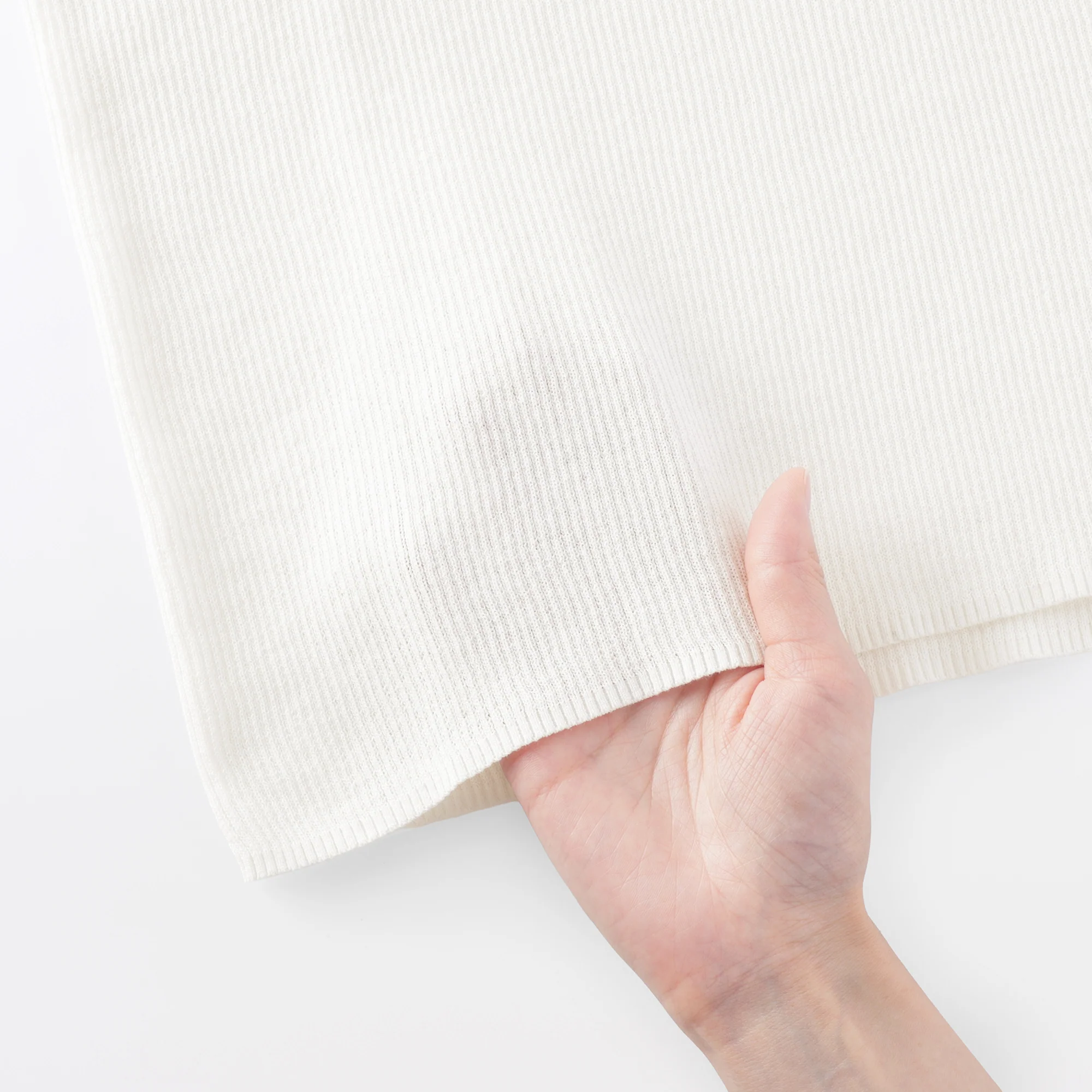 Labo High-Twist Cotton Knit T-Shirt - Image 9