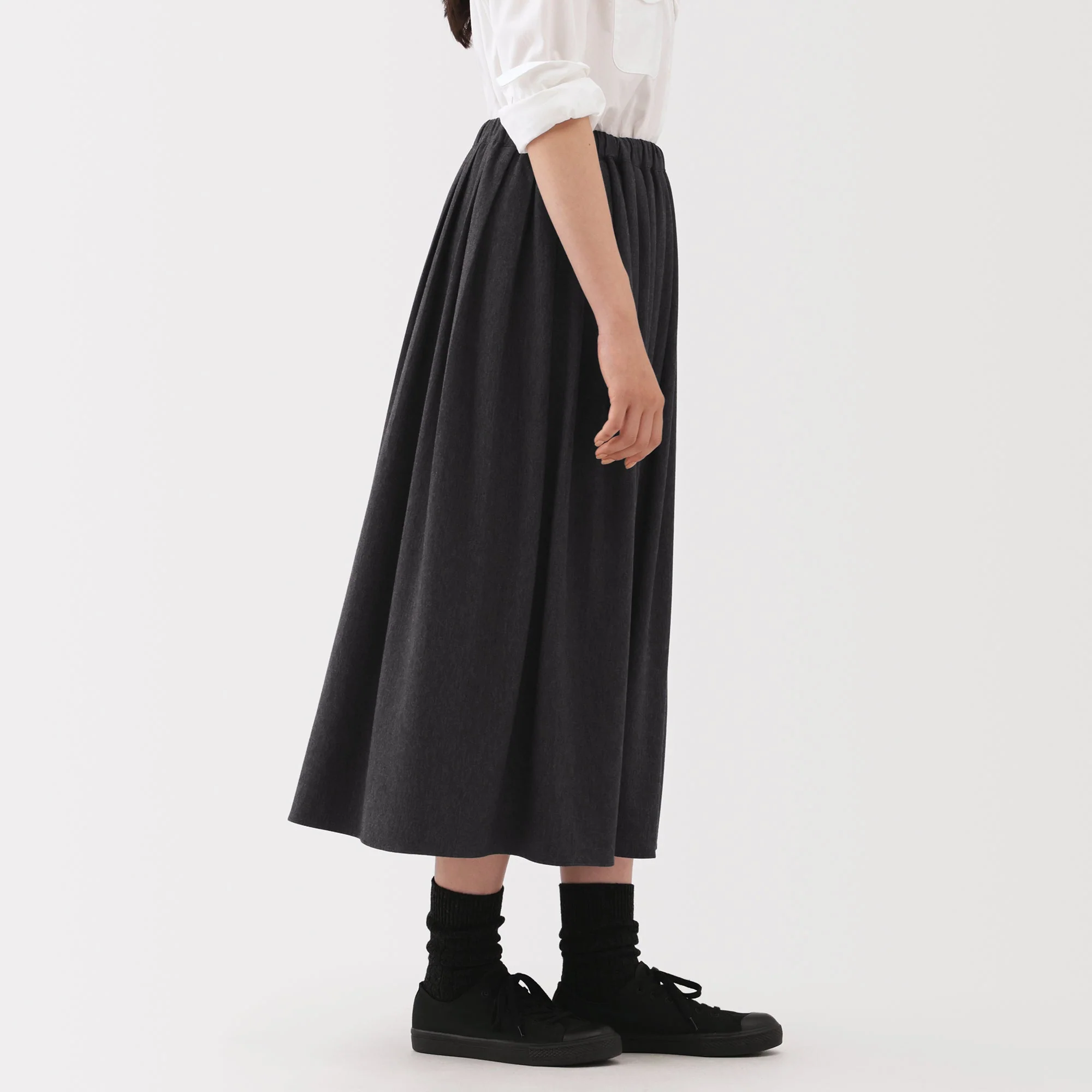 Labo Jersey Pleated Skirt - Image 14