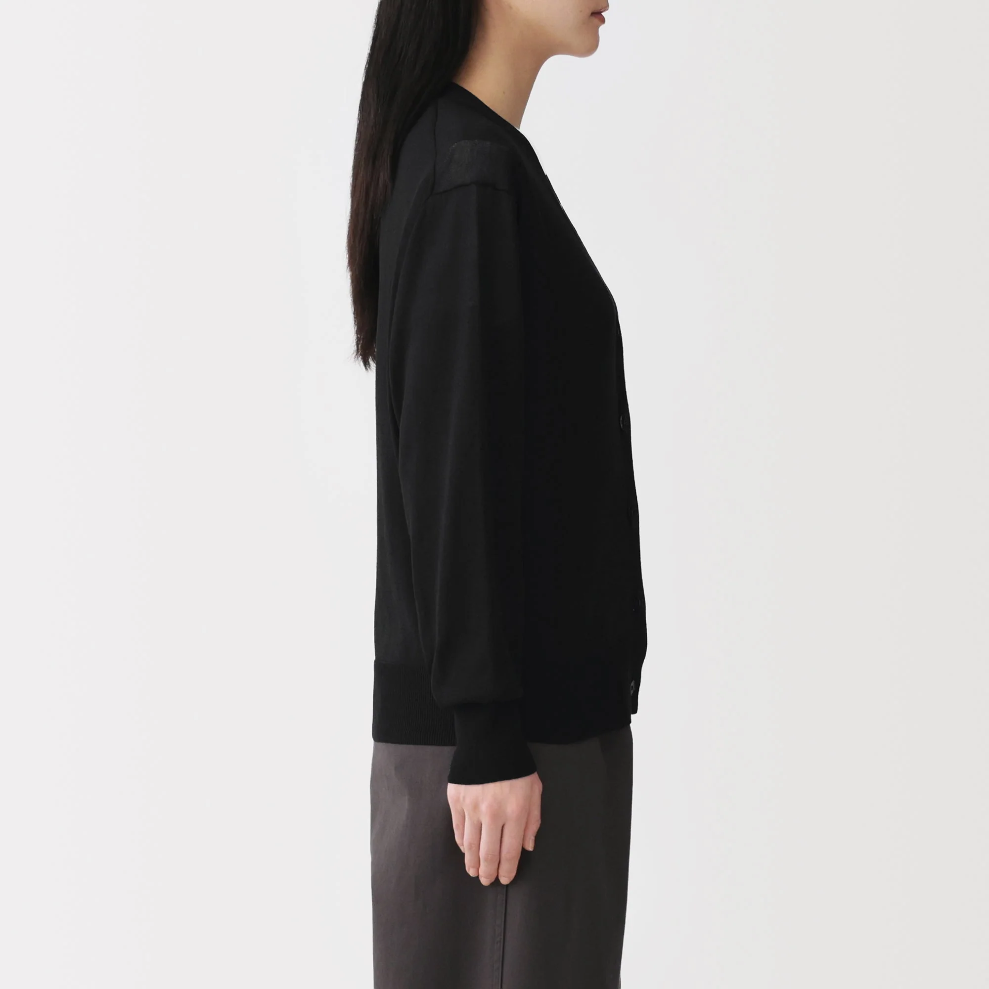 Light Knit V-Neck Cardigan - Image 29