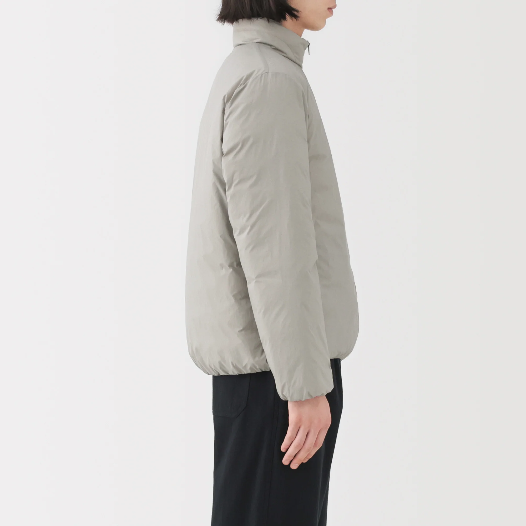 Lightweight Down Stand Collar Jacket - Image 5