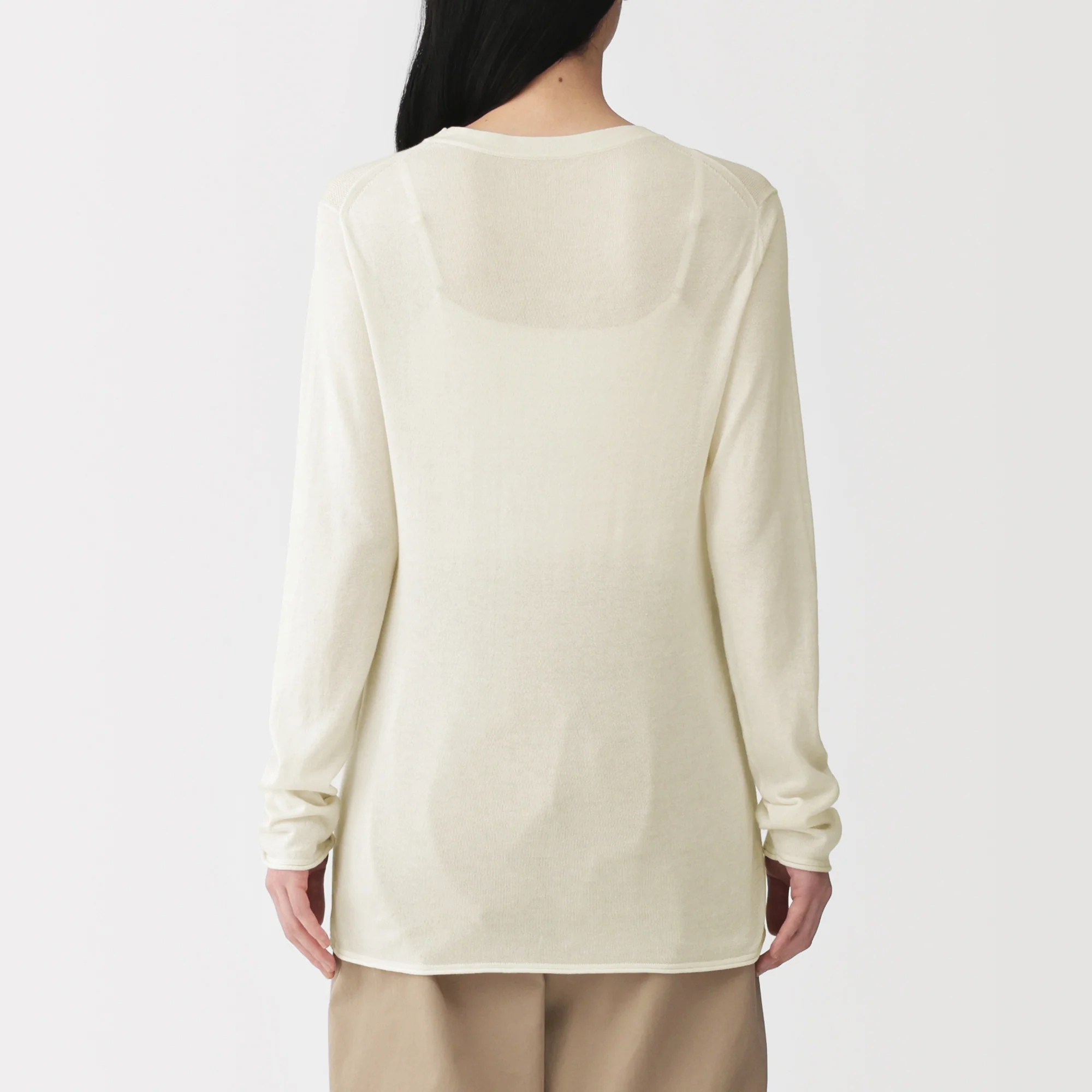 Lyocell Blend Crewneck Sweater - Image 30