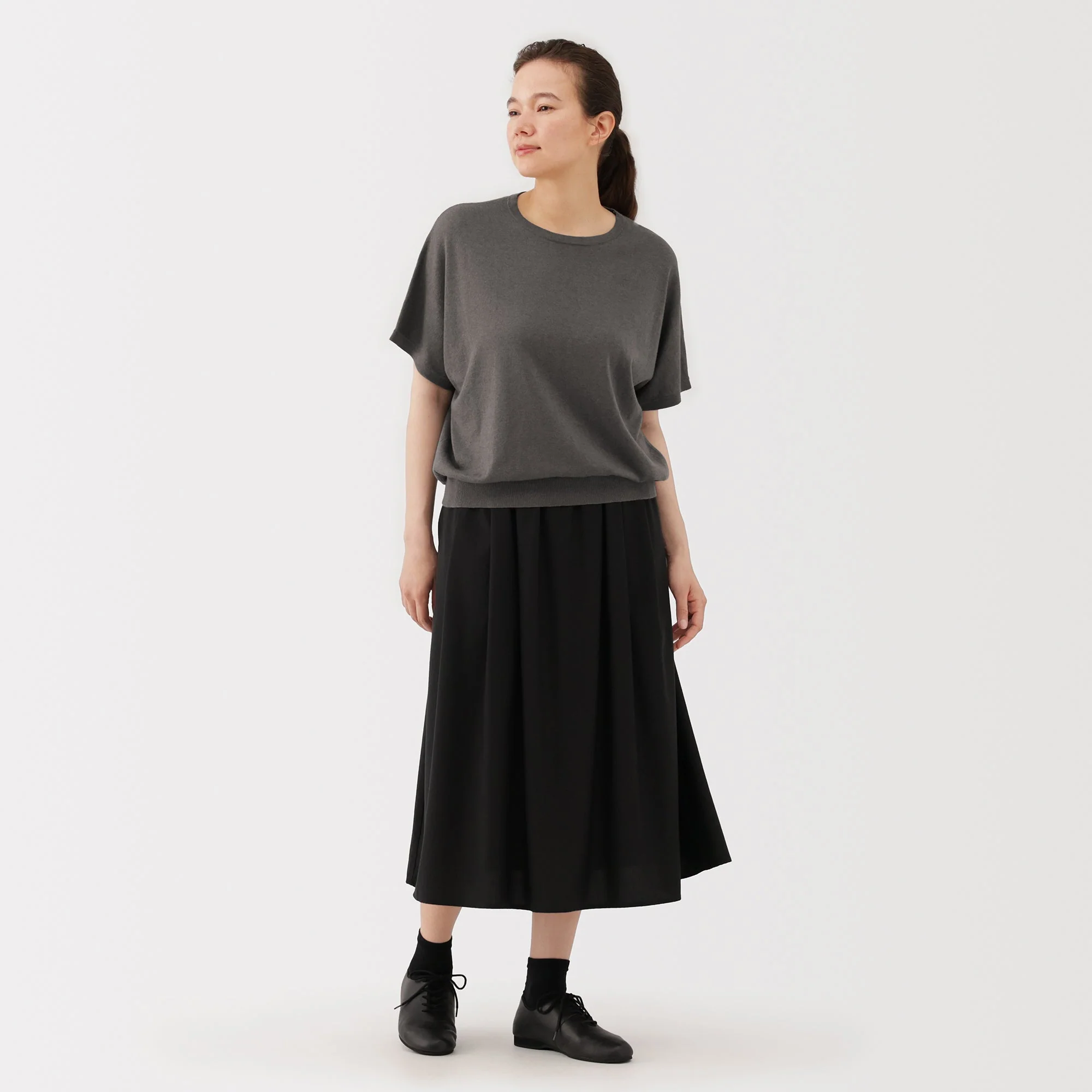 Lyocell Blend Dolman Sleeve Sweater - Image 20