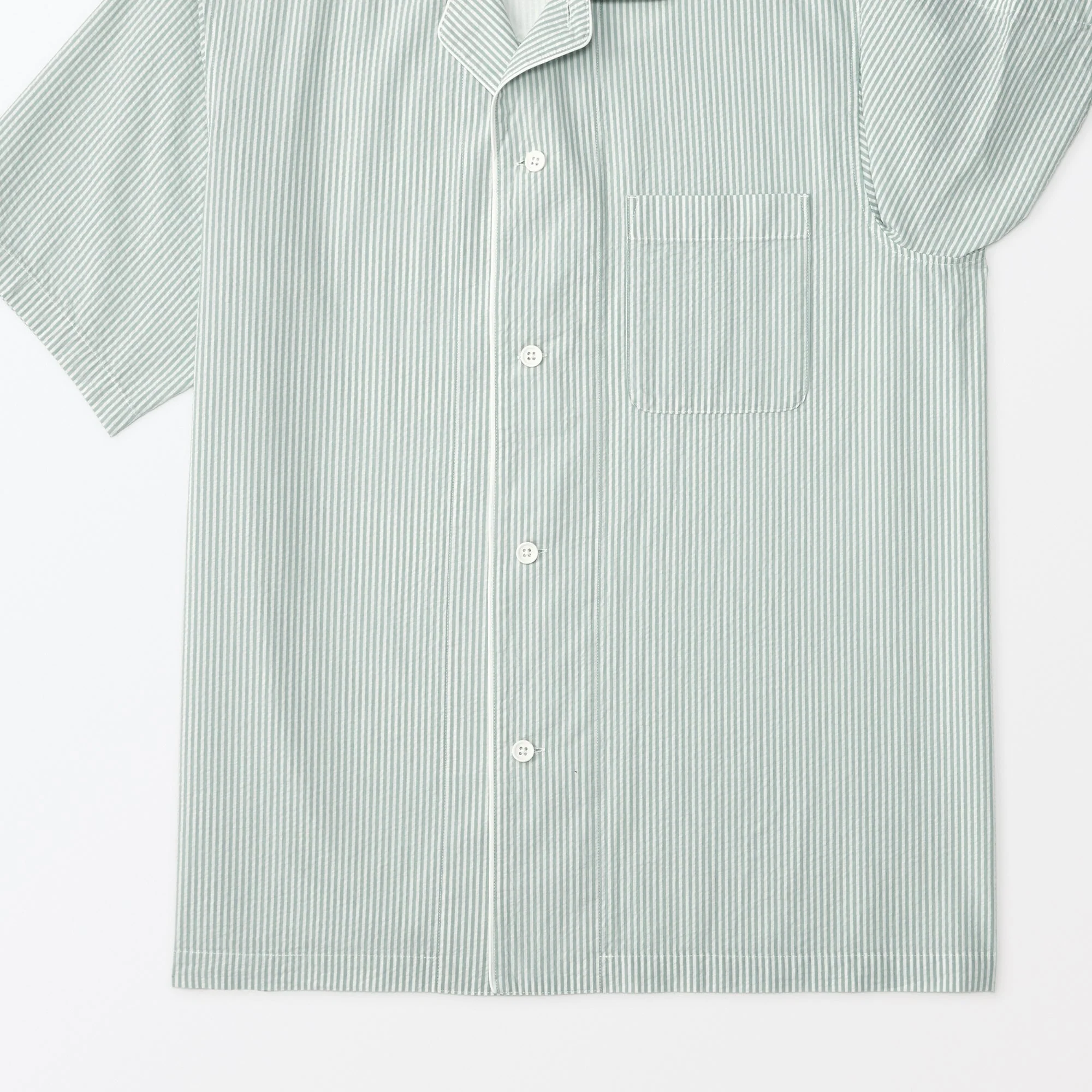 Men's Side Seamless Seersucker Pajamas - Image 12