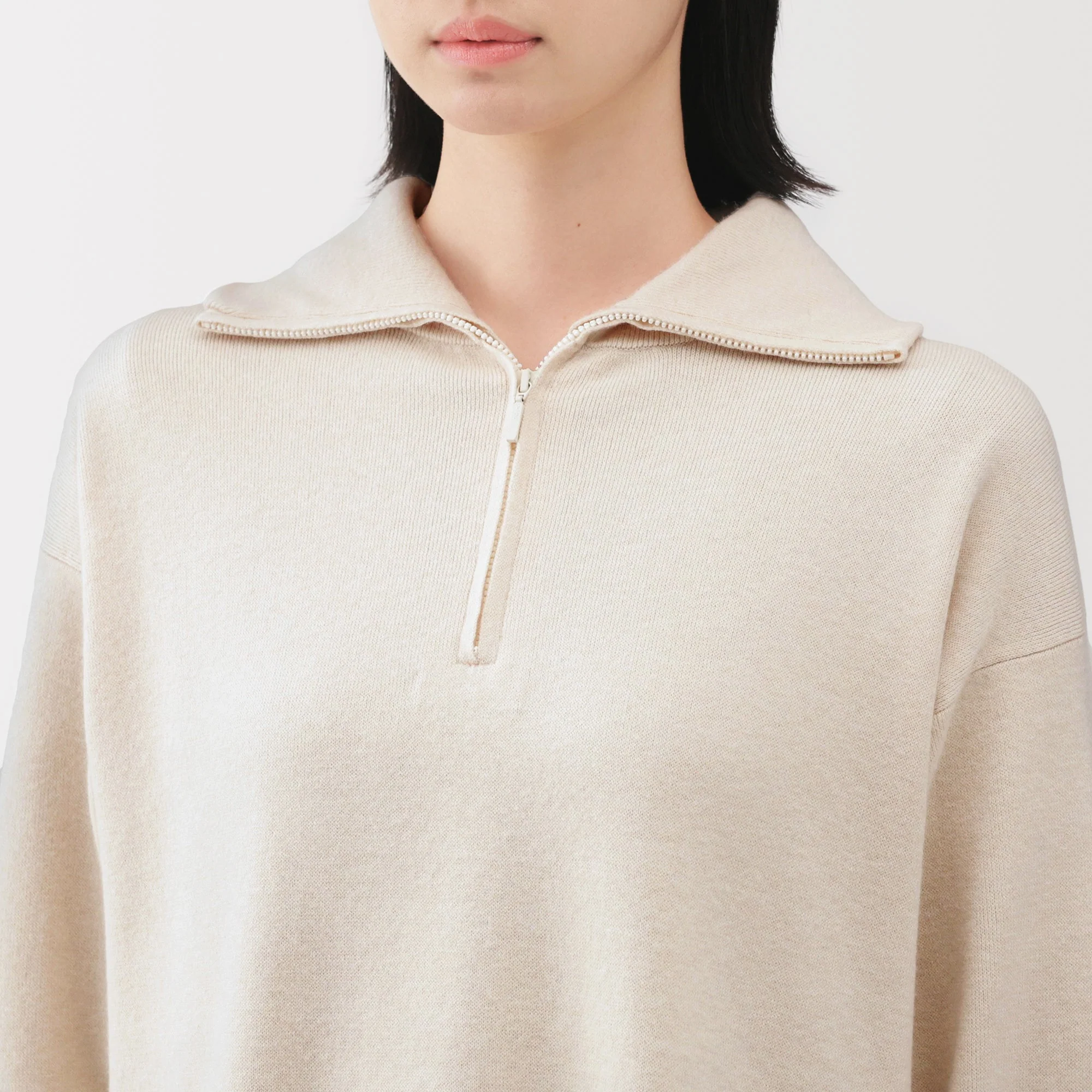 Milano Rib Half-Zip Sweater - Image 15