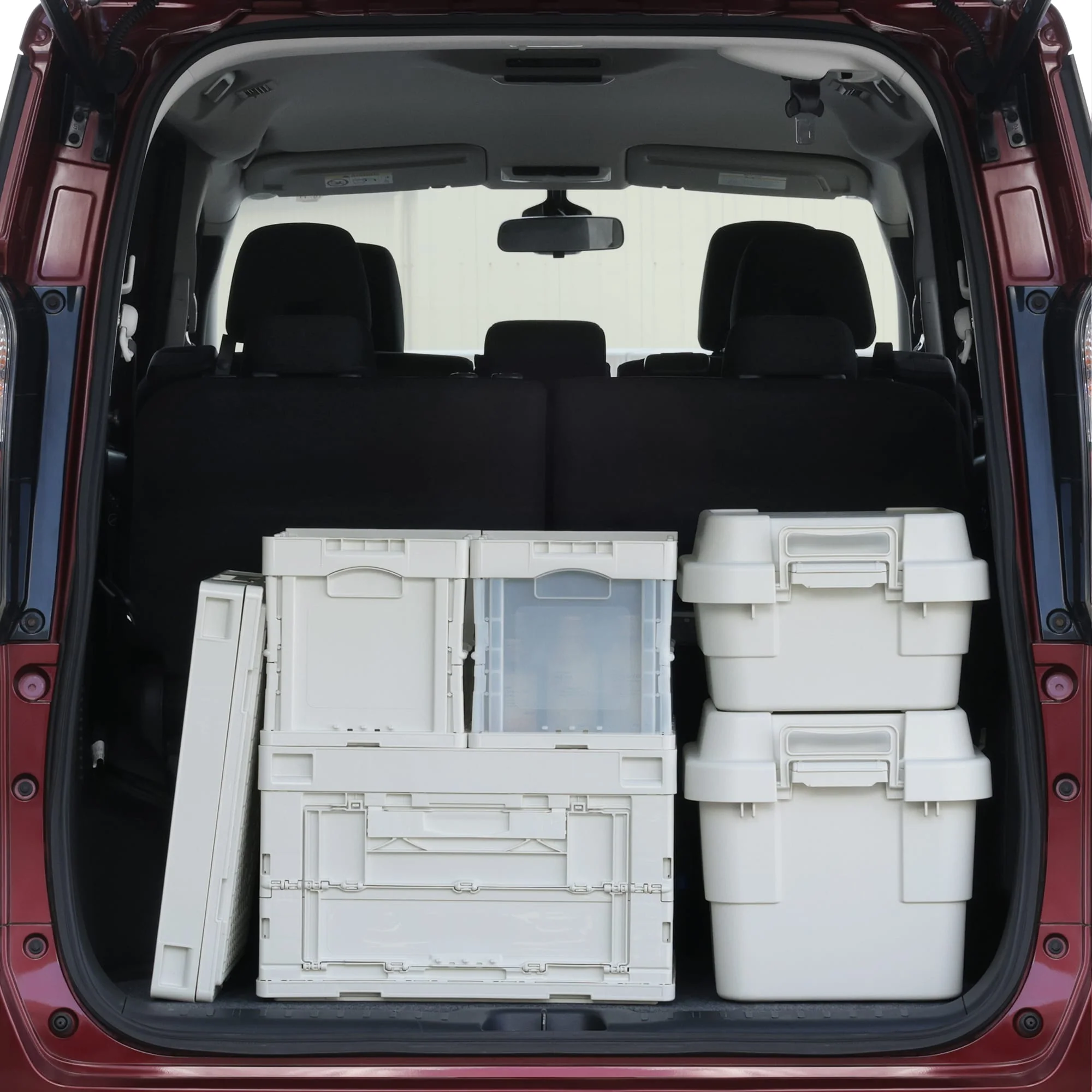 Polypropylene Translucent Folding Crate (52.8 Qt) - Image 15