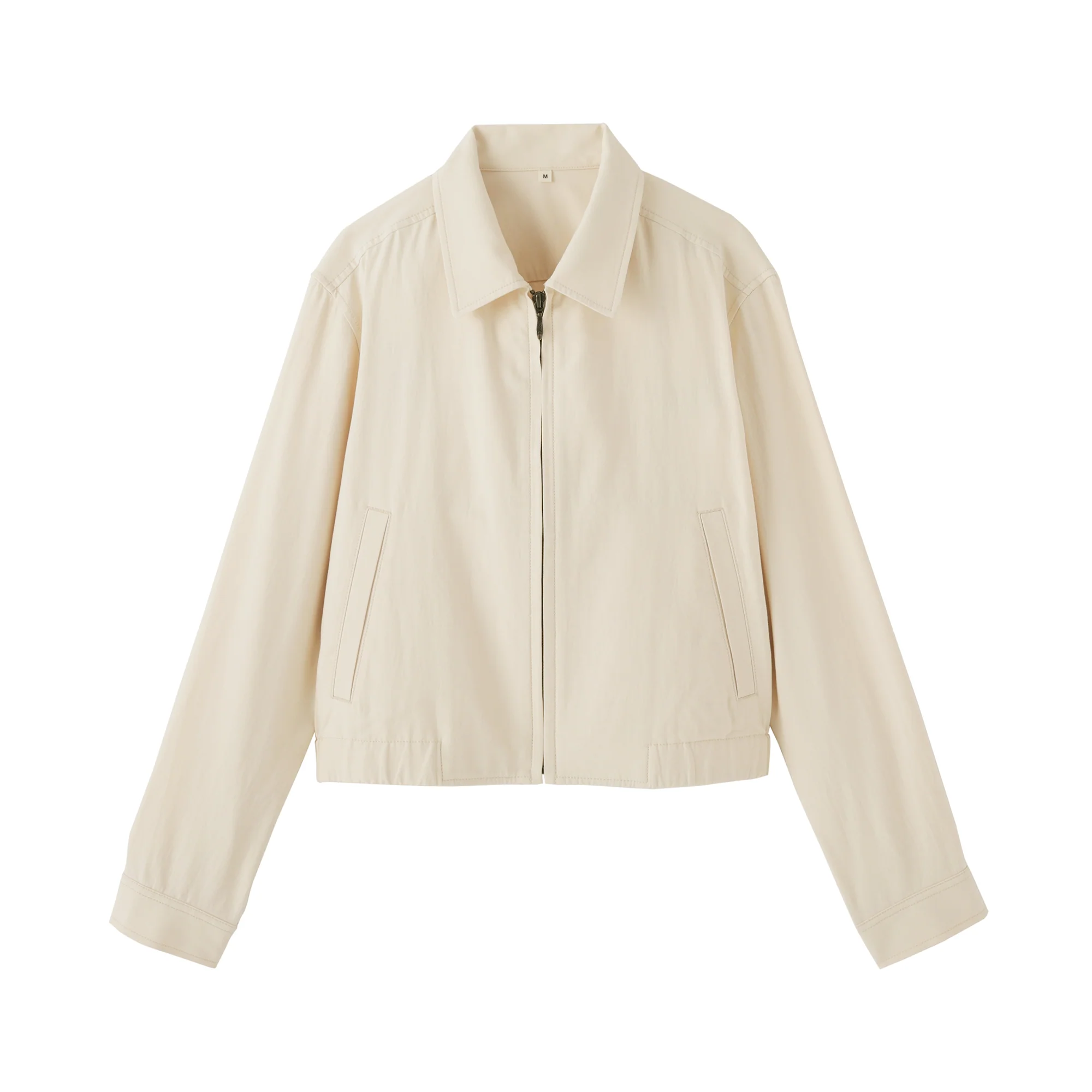 Labo Rayon Cotton Short Blouson - Image 2