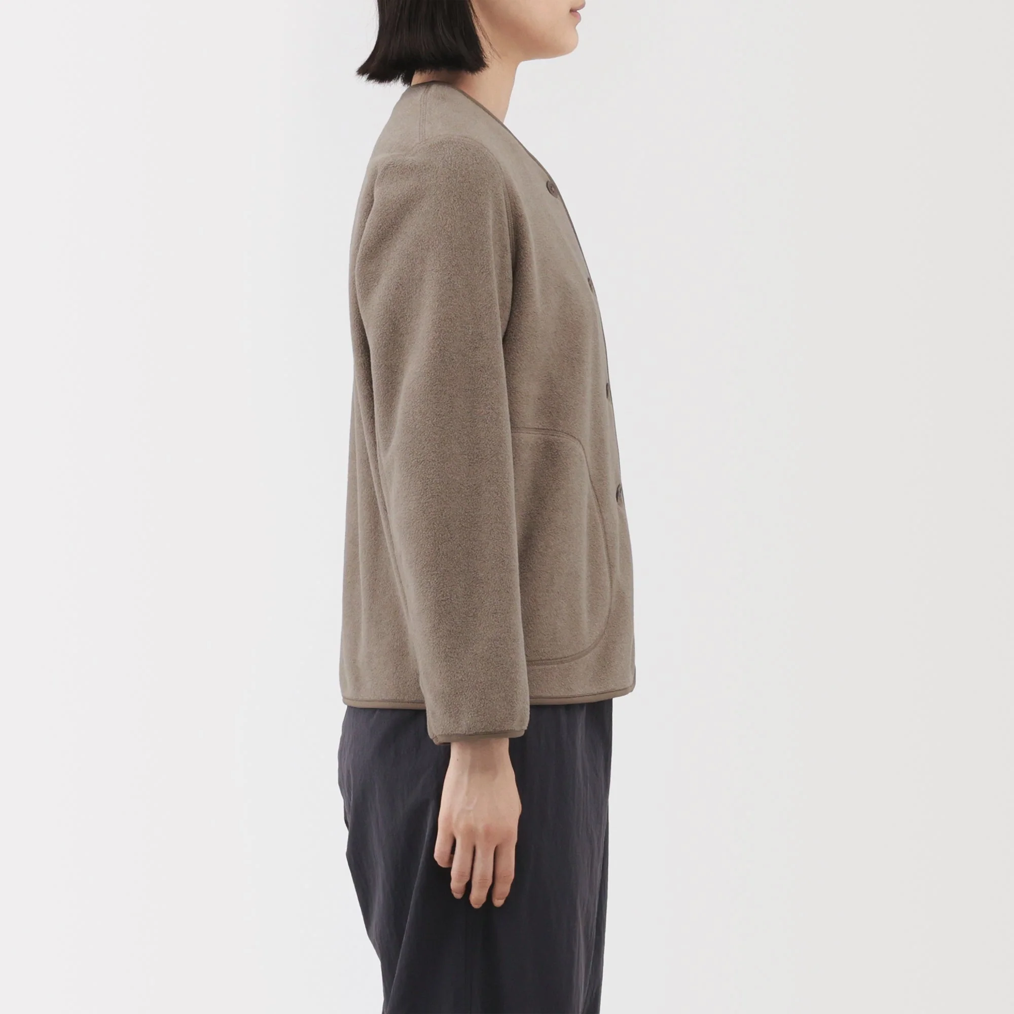Recyclable Fleece Cardigan - Image 5