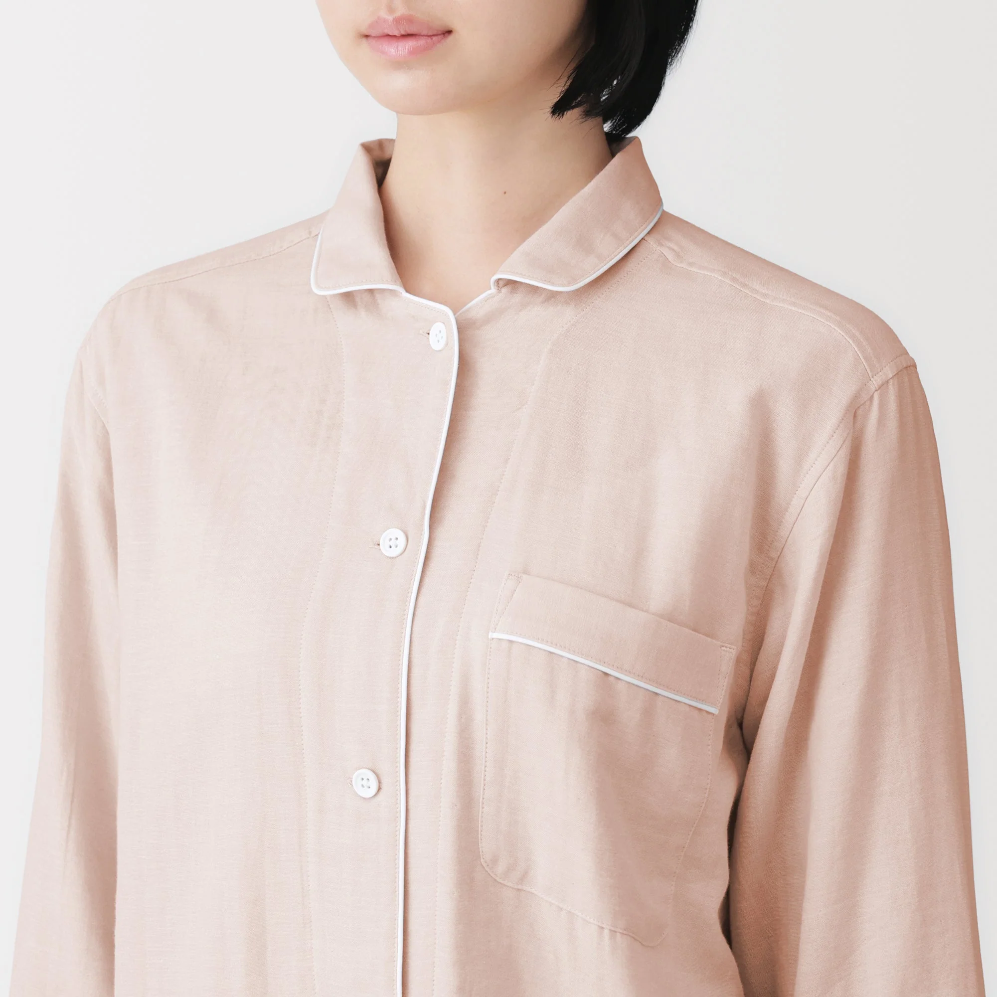 Side Seamless Double Gauze Pajamas - Image 19