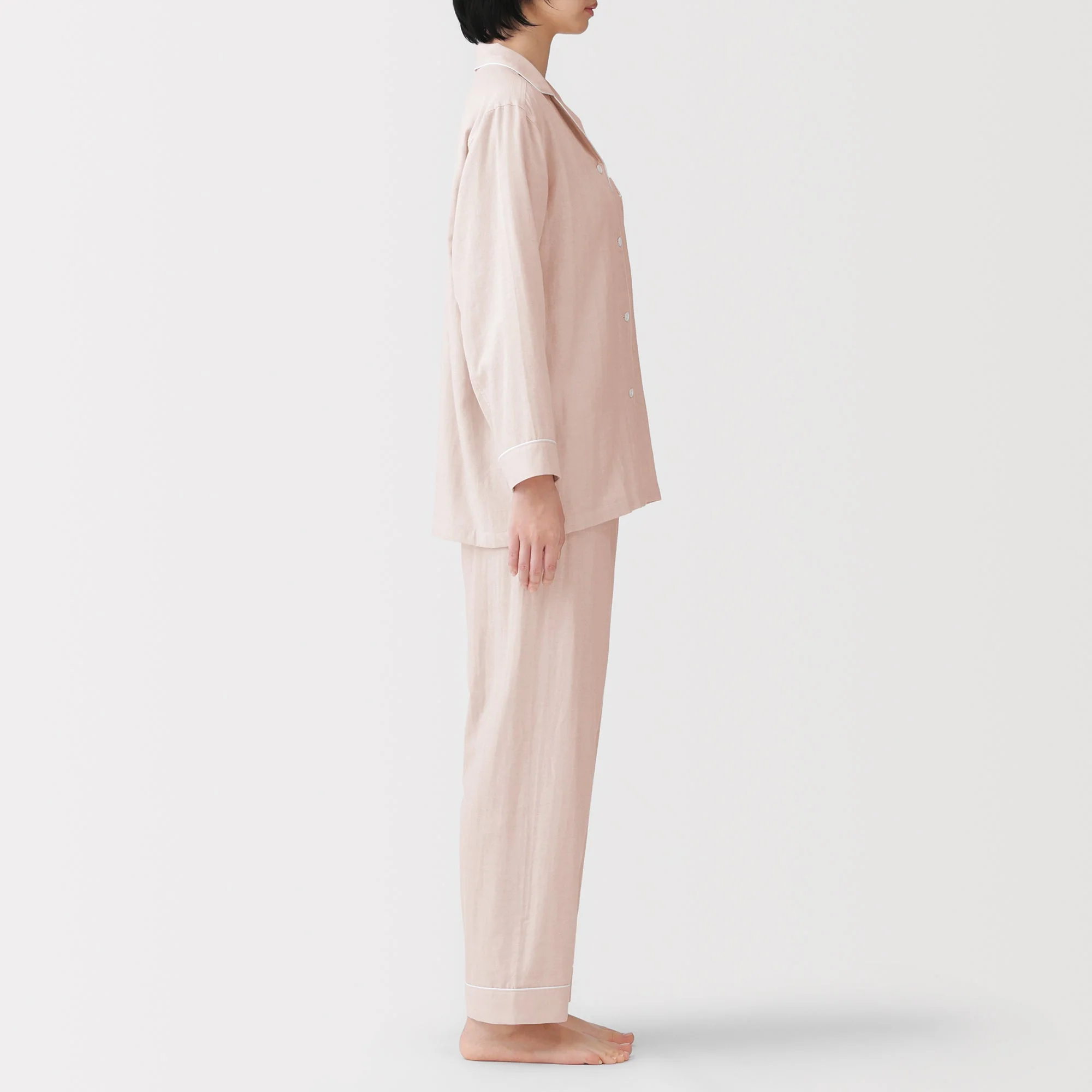 Side Seamless Double Gauze Pajamas - Image 64