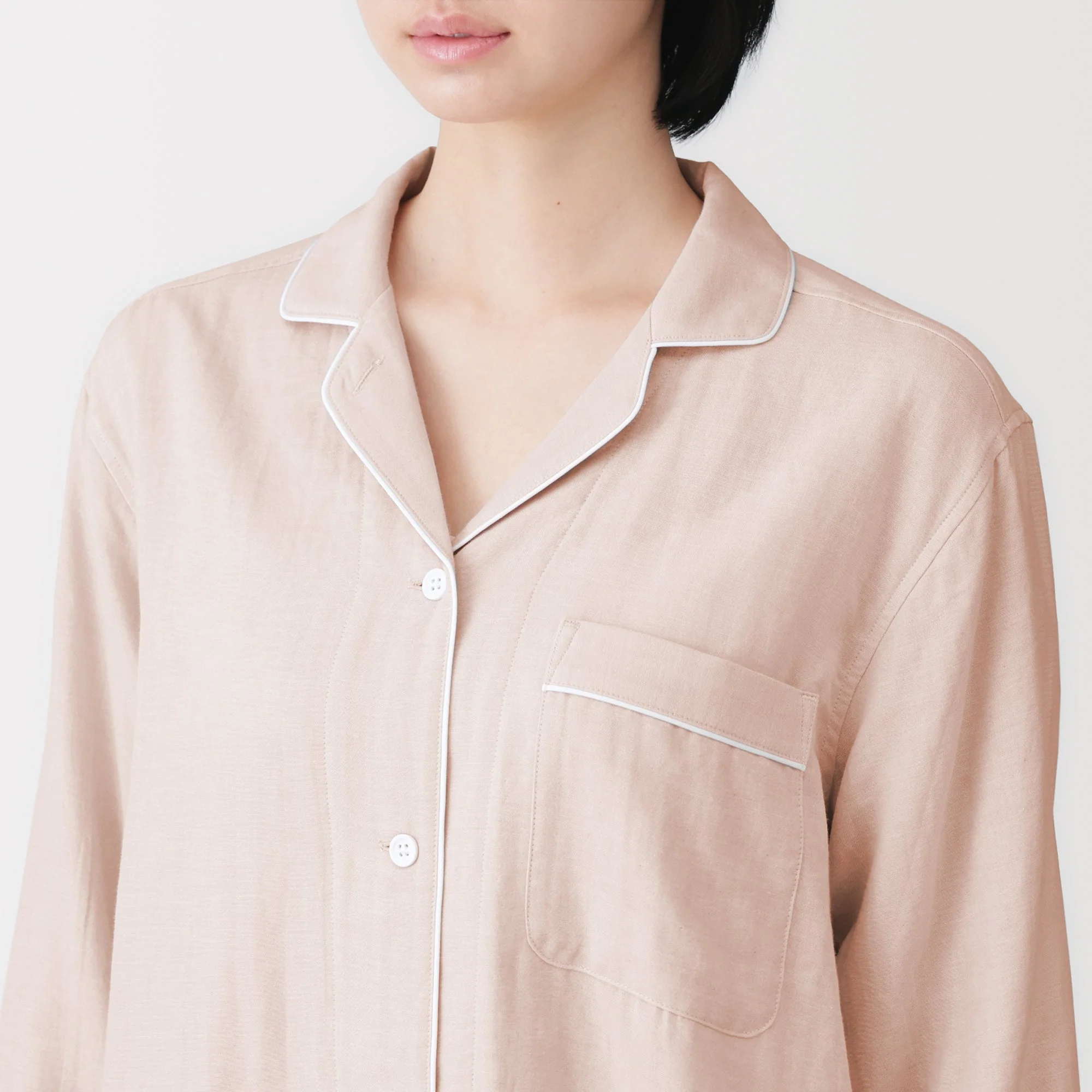 Side Seamless Double Gauze Pajamas - Image 66