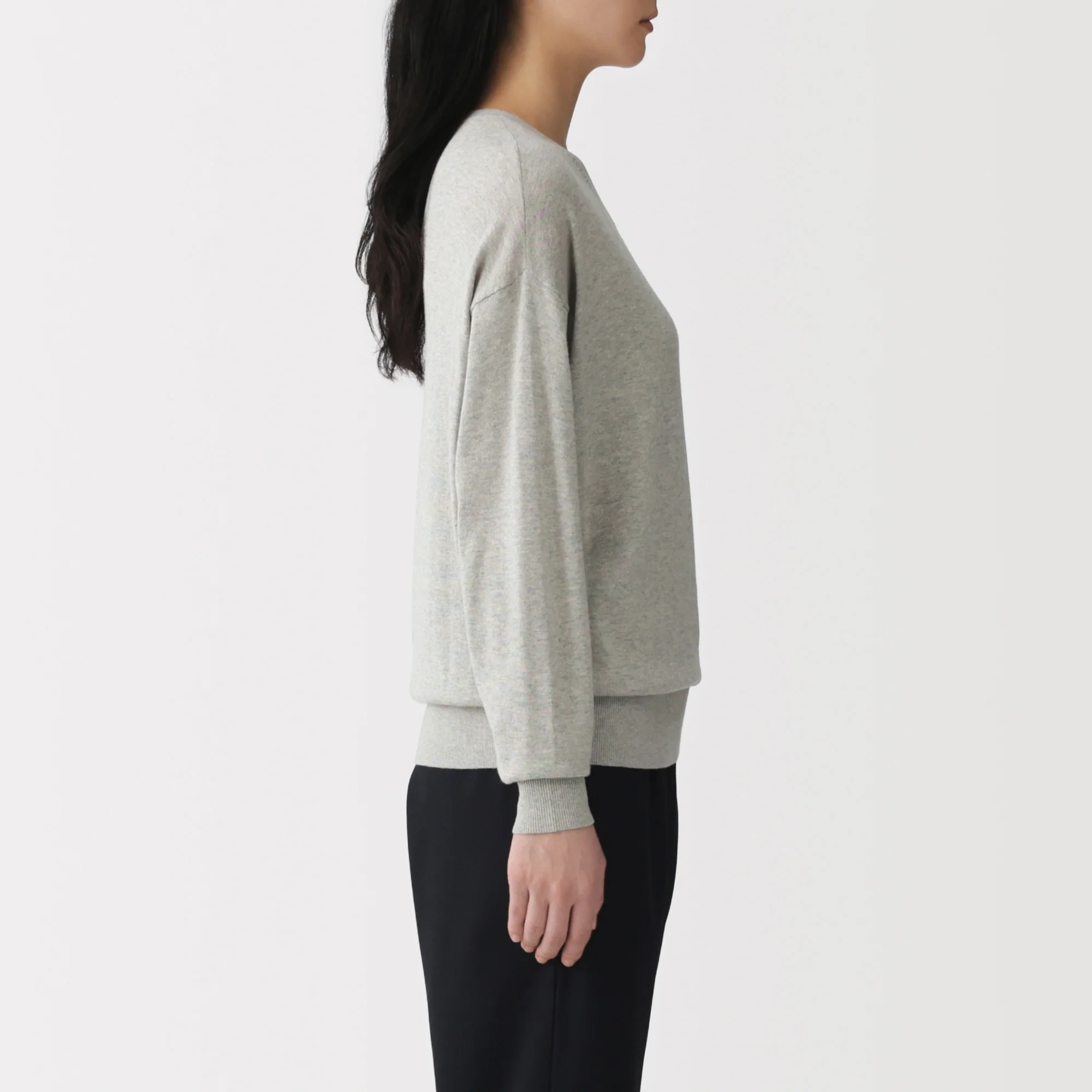 Soy Fiber Blend V-Neck Sweater - Image 5
