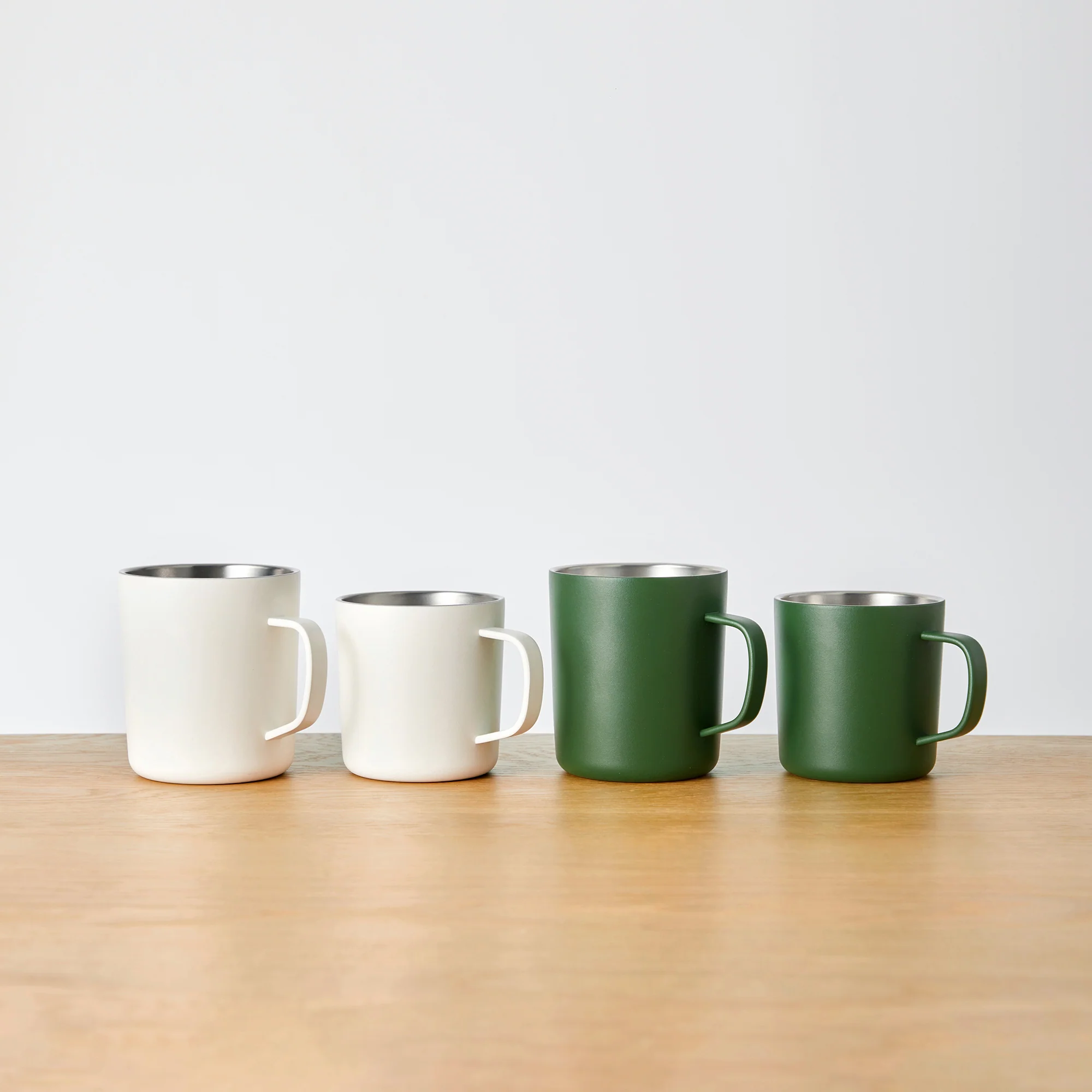 Stainless Steel Mug Cup - White (12.8 fl oz) - Image 5