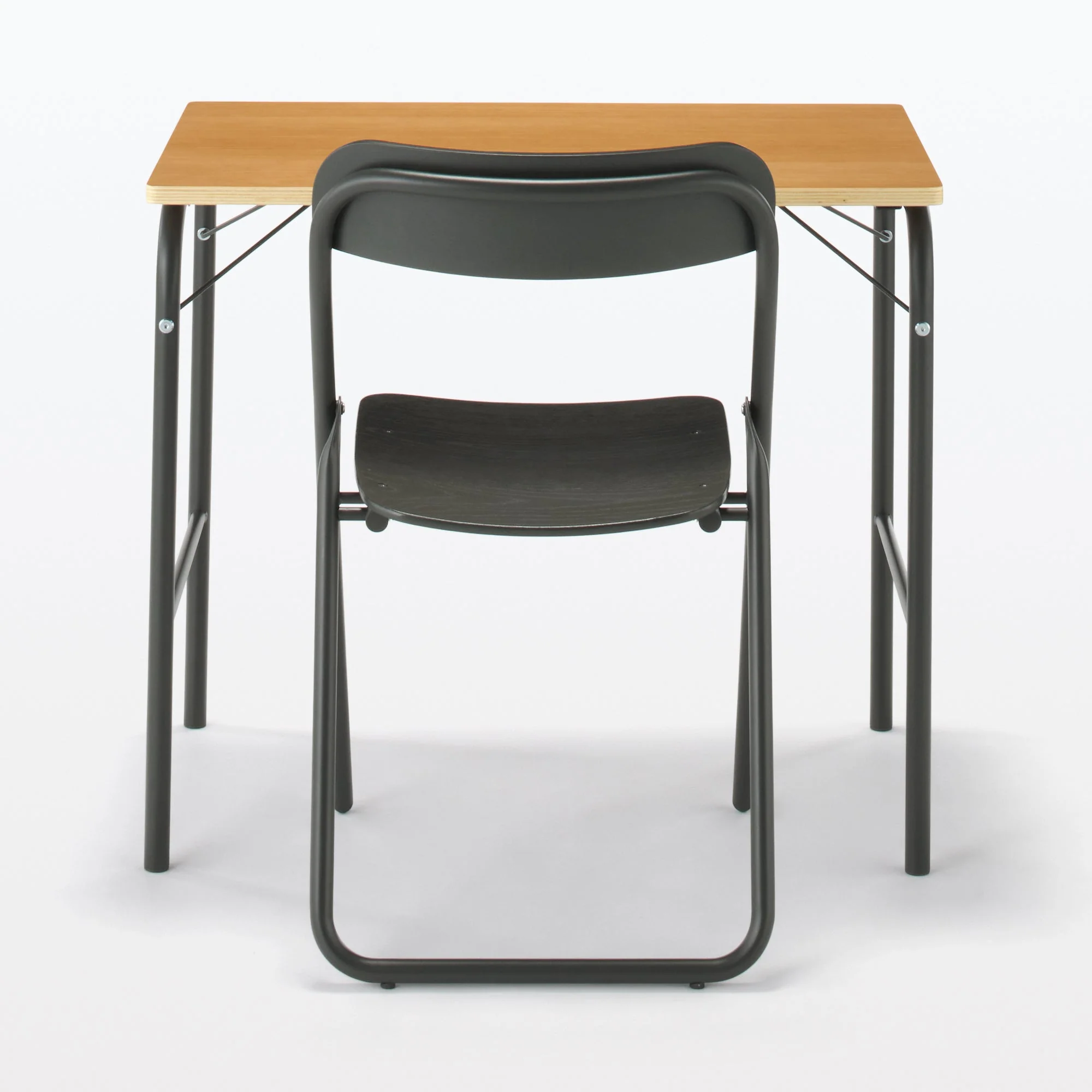 Steel Pipe Table - Dark Gray - Image 8