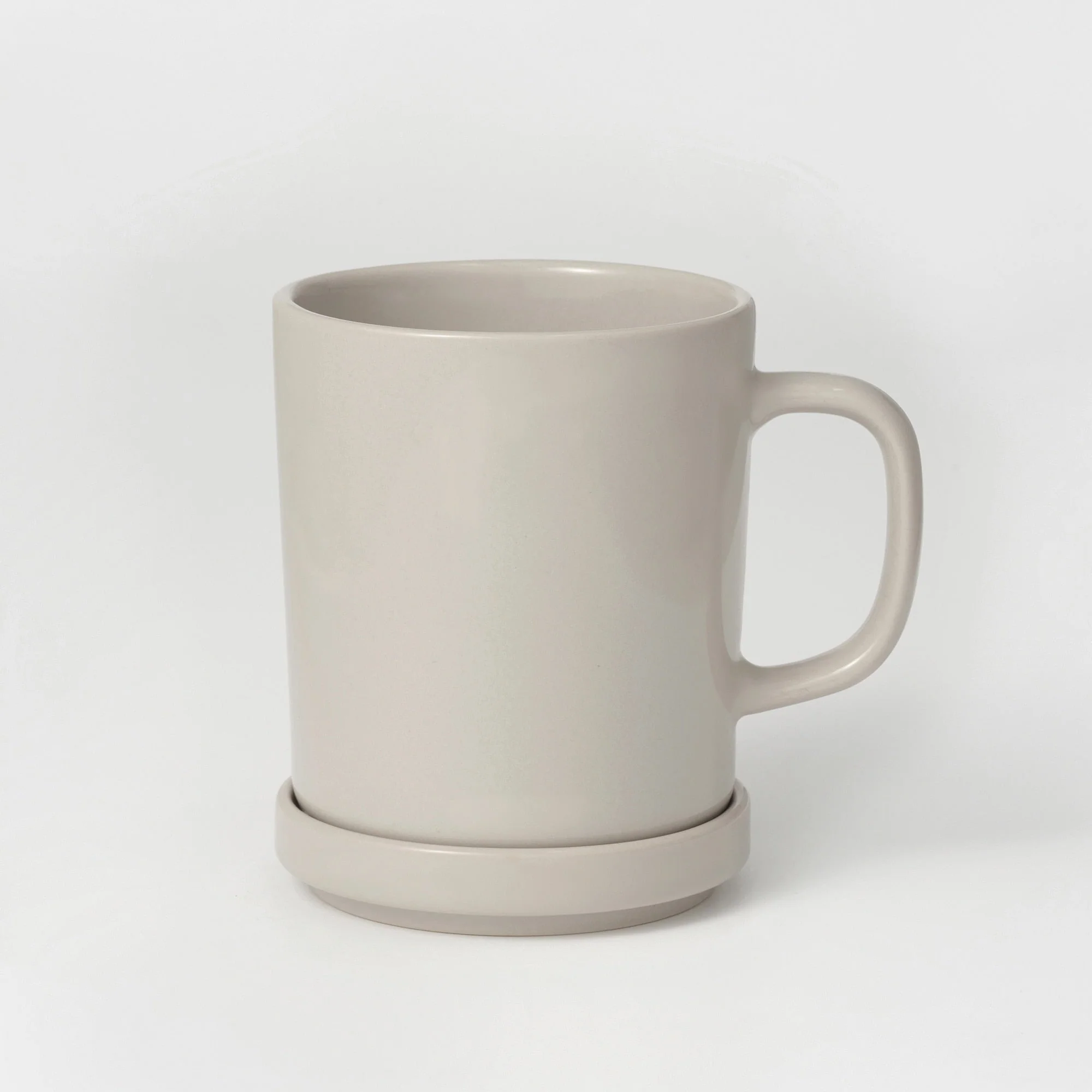 Stoneware Multi Saucer - Gray Beige - Image 5