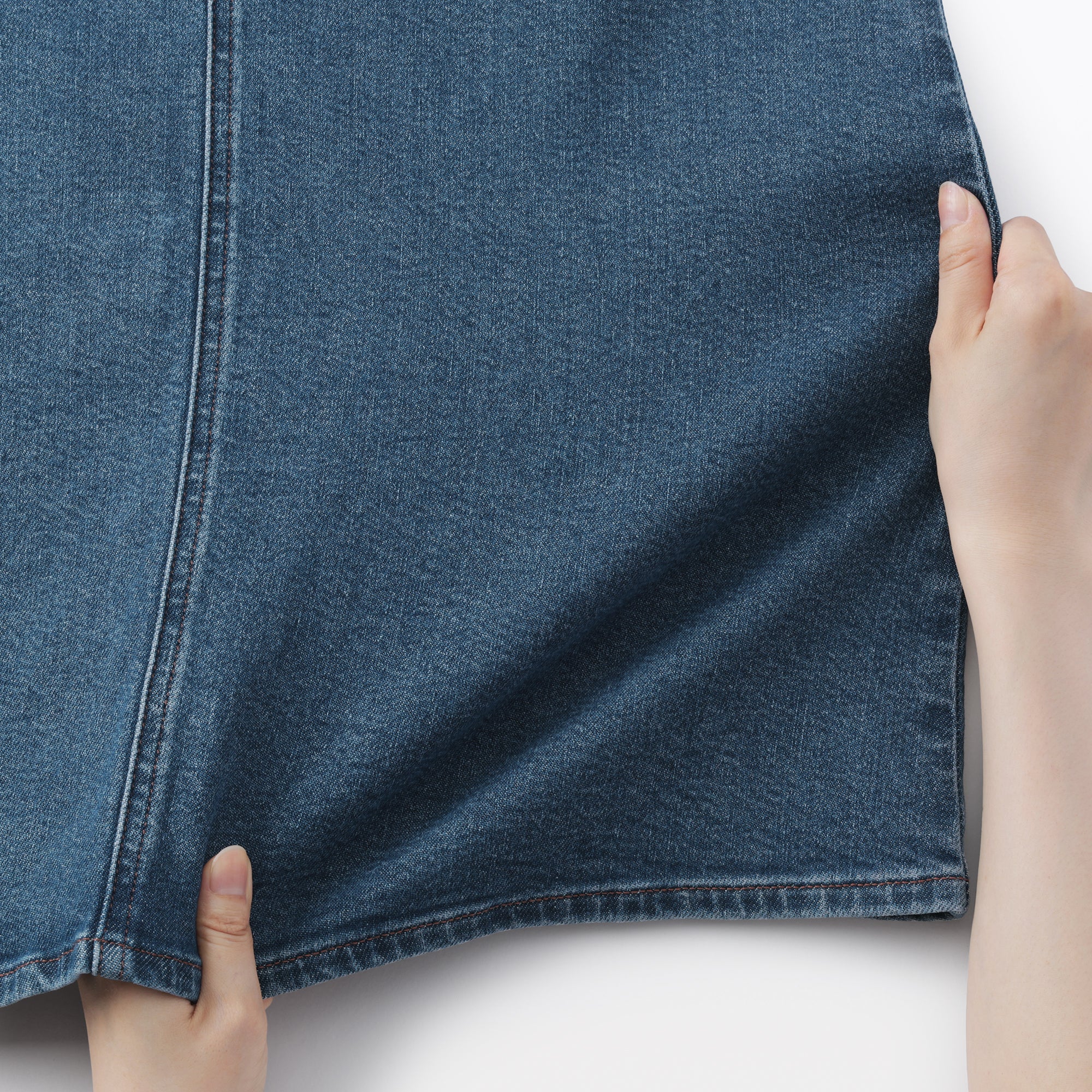 Denim A-Line Skirt - Image 25