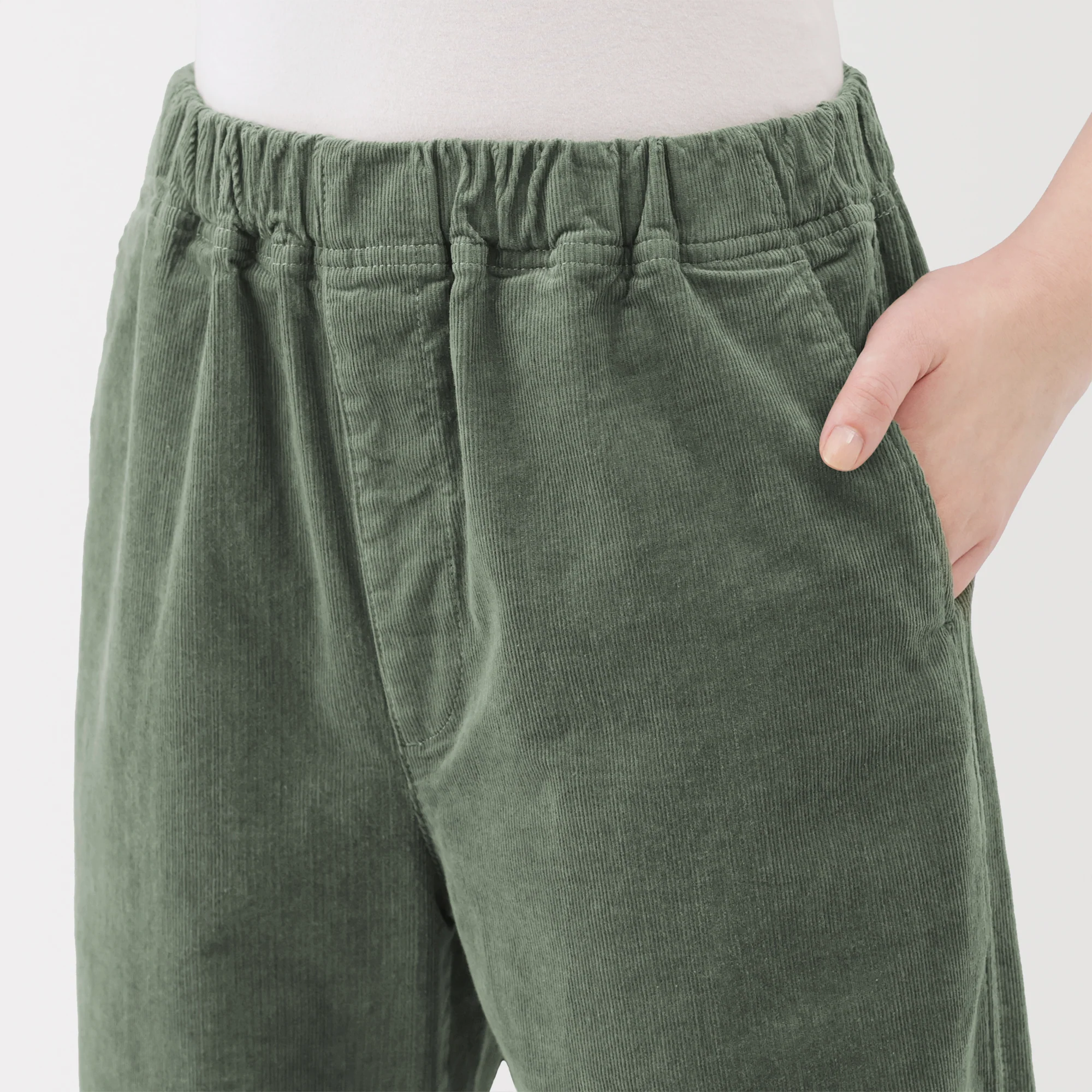Corduroy Easy Pants - Image 17