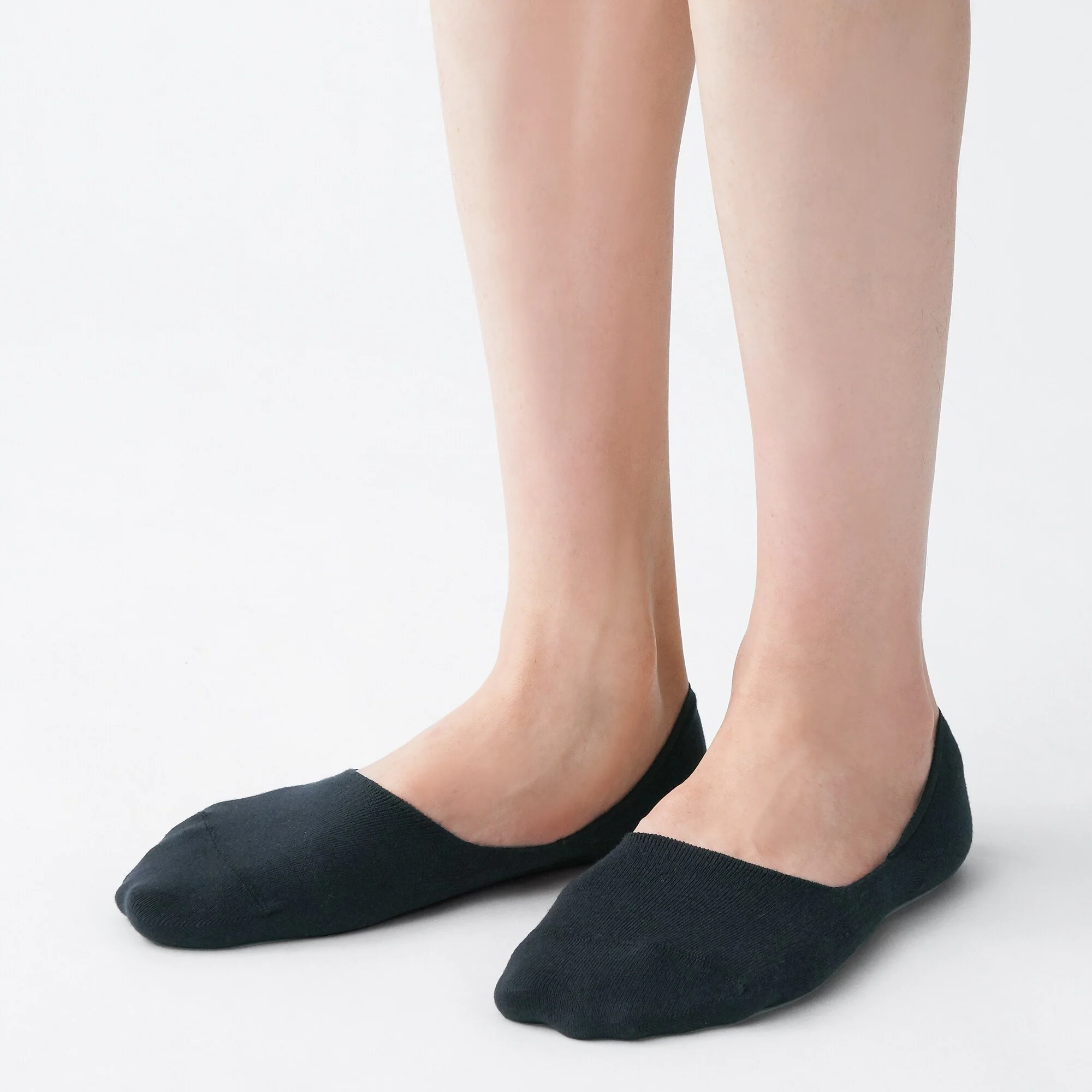 Thin No Show Socks with Heel Grips 25-29cm - Image 7