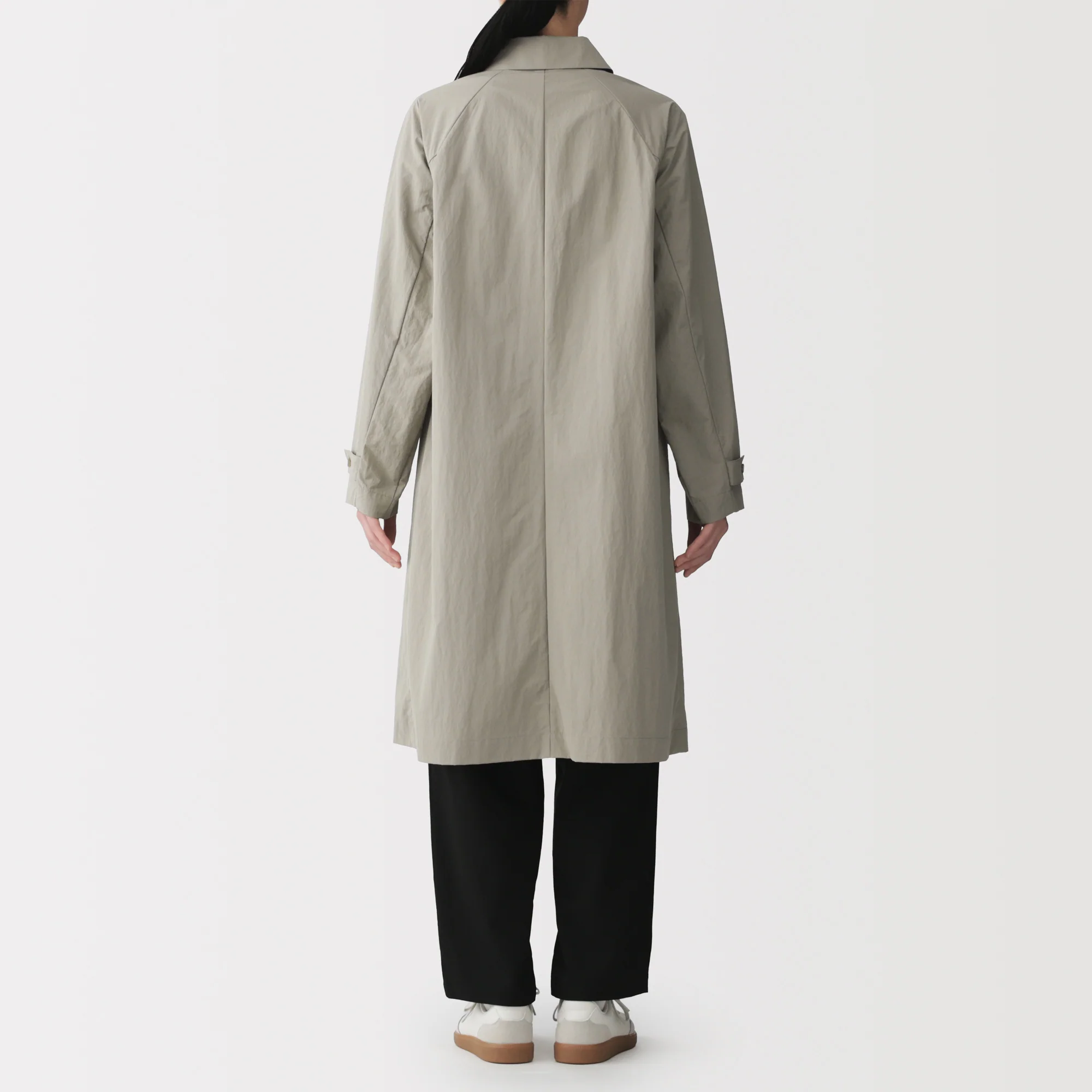 Water Repellent Long Coat - Image 6