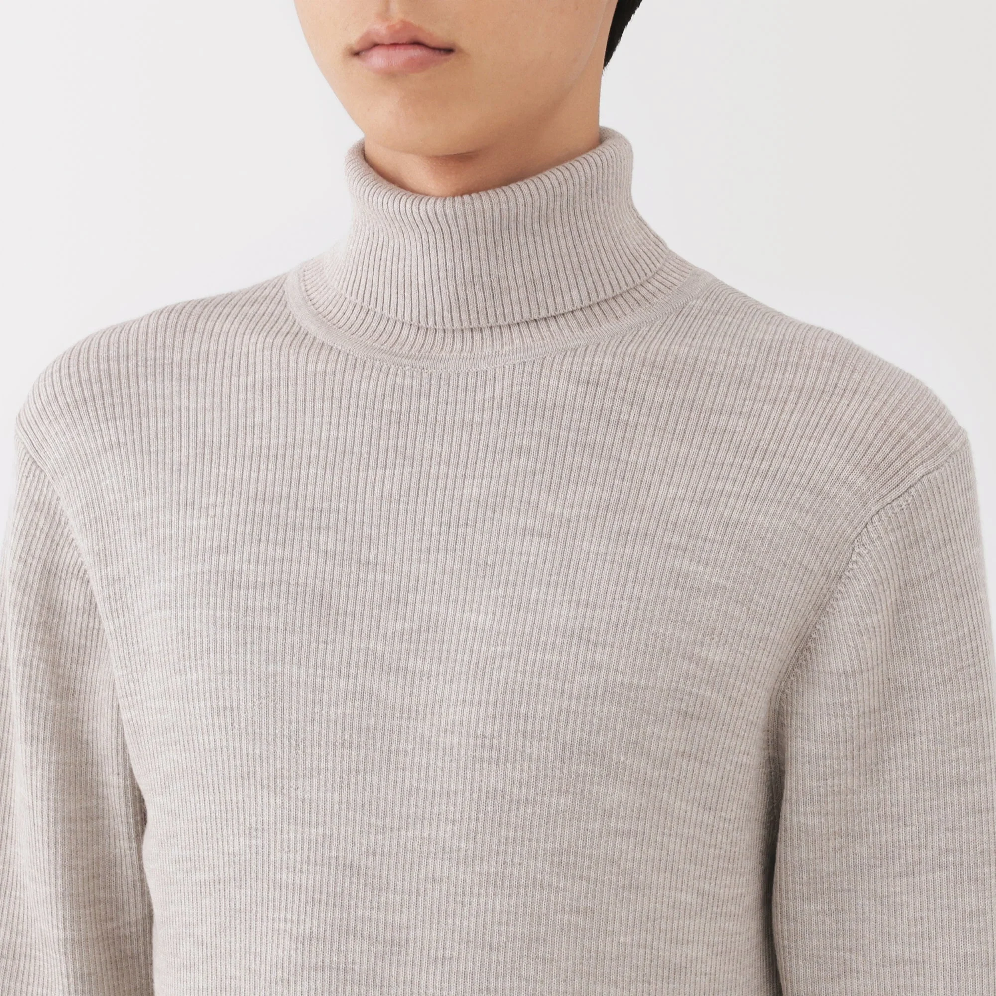 Wool Turtleneck Sweater - Image 52