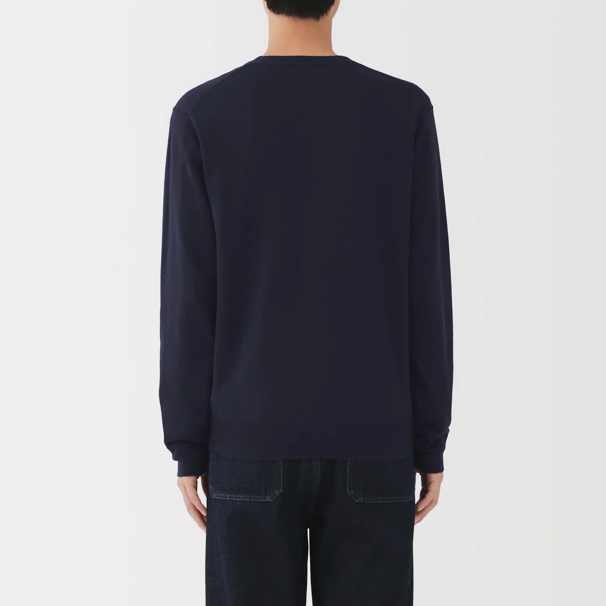 Wool V-Neck Cardigan - Image 34